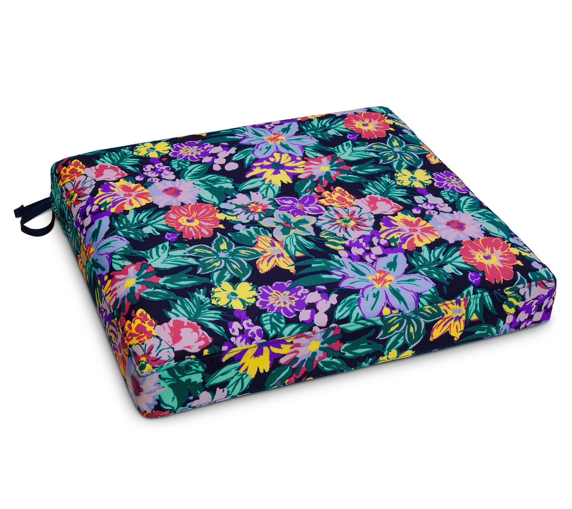 Vera Bradley Water-Resistant Patio Seat Cushion, 21"x 19"x 3"