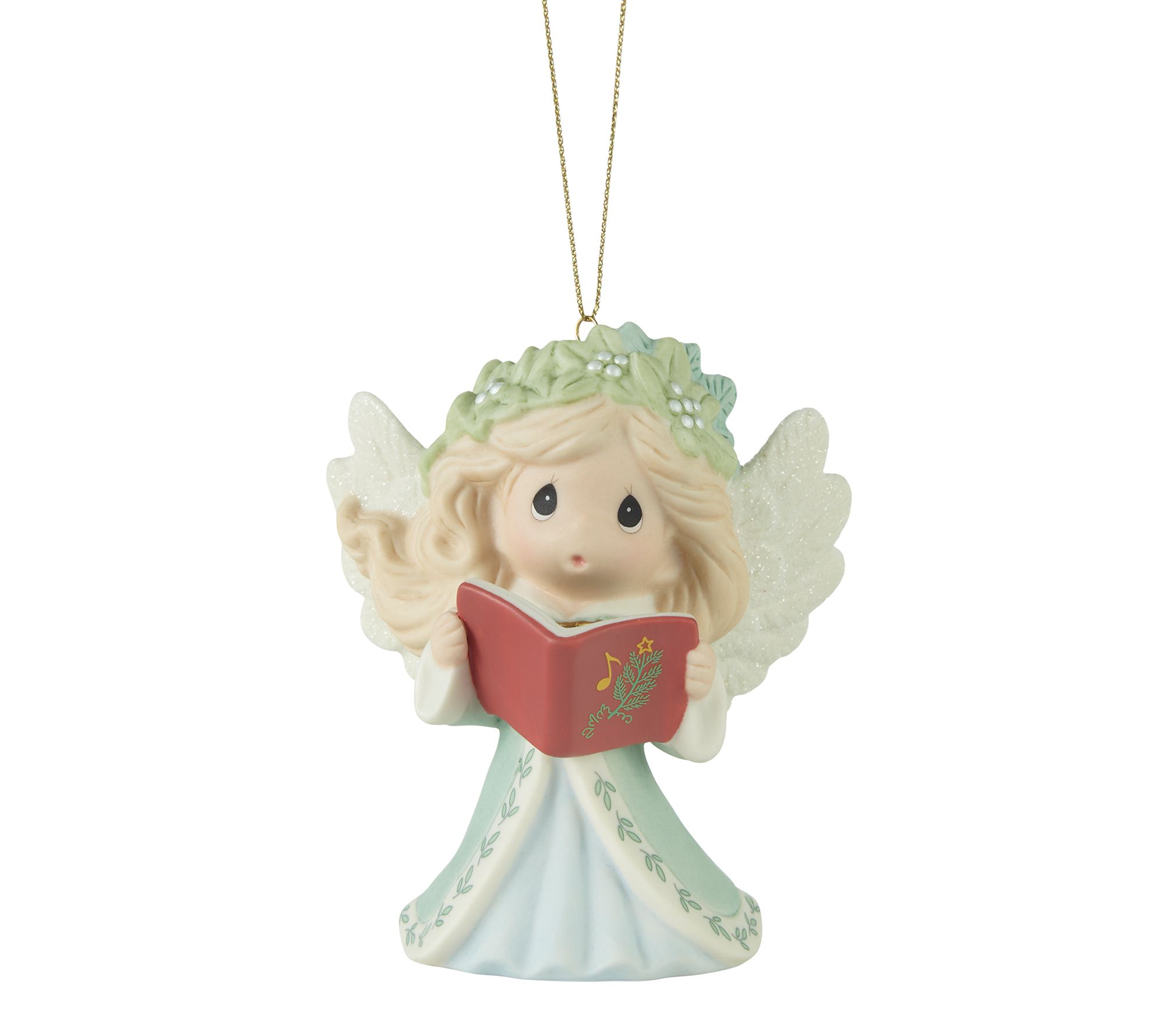 Precious Moments 231018 Annual Angel Bisque Ornament - QVC.com