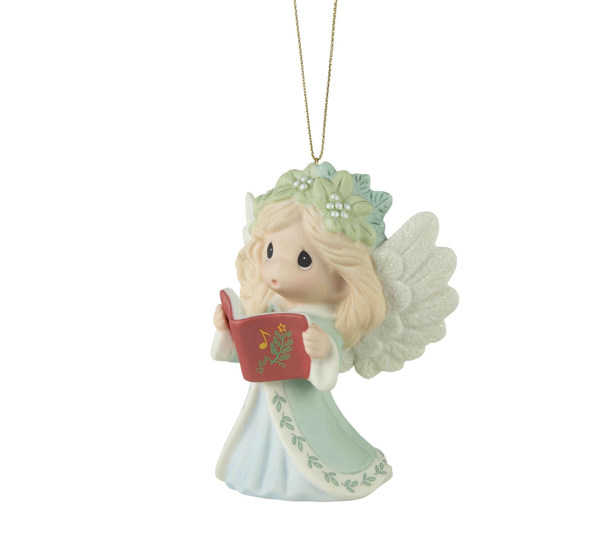 Precious Moments 231018 Annual Angel Bisque Ornament - QVC.com