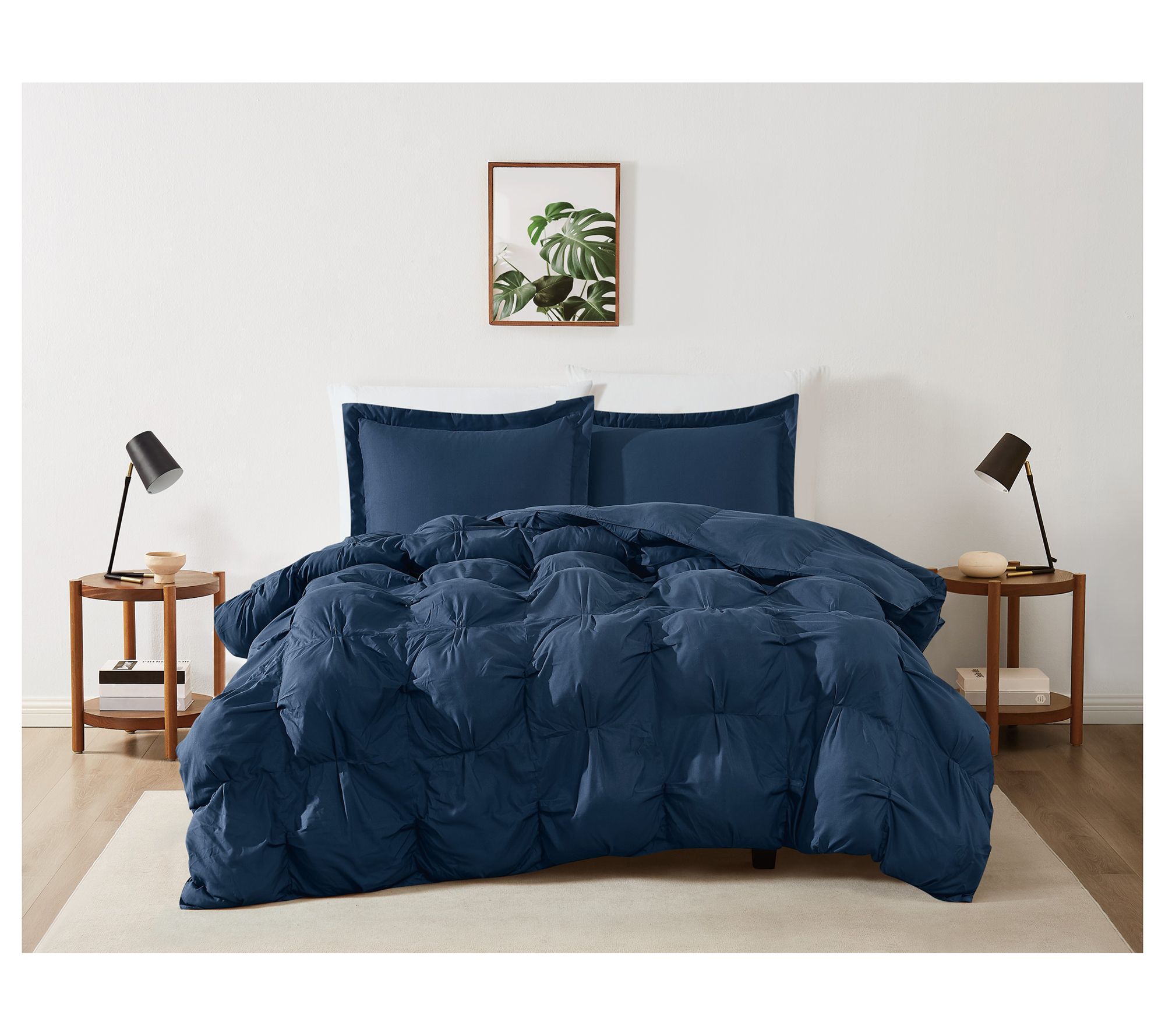 Truly Soft Cloud Puffer Full/Queen 3 Piece Comf orter Set