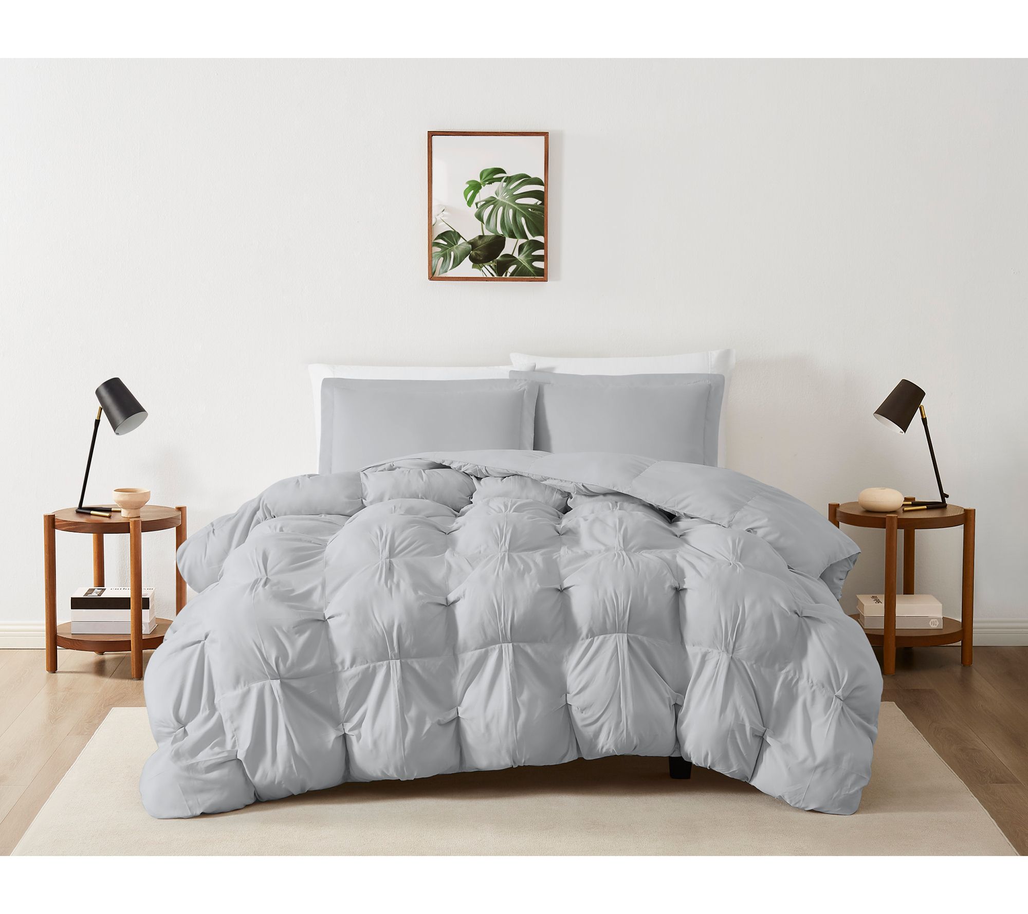 Truly Soft Cloud Puffer Full/Queen 3 Piece Comf orter Set