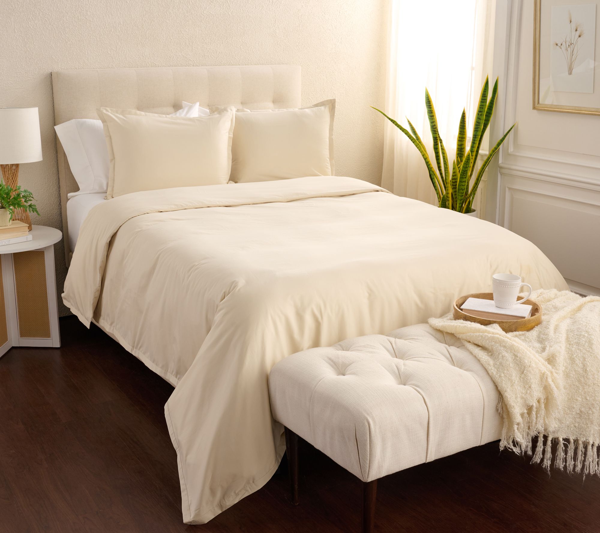 Nothern Nights Wrinkle Defense Duvet Cover & Sham Set - King