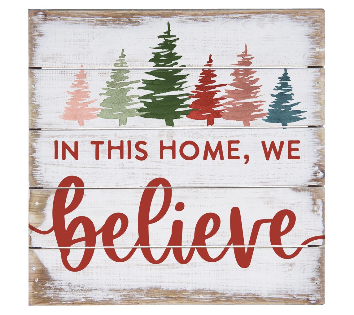 Sincere Surroundings 8" We Believe Colorful Pal let Petite