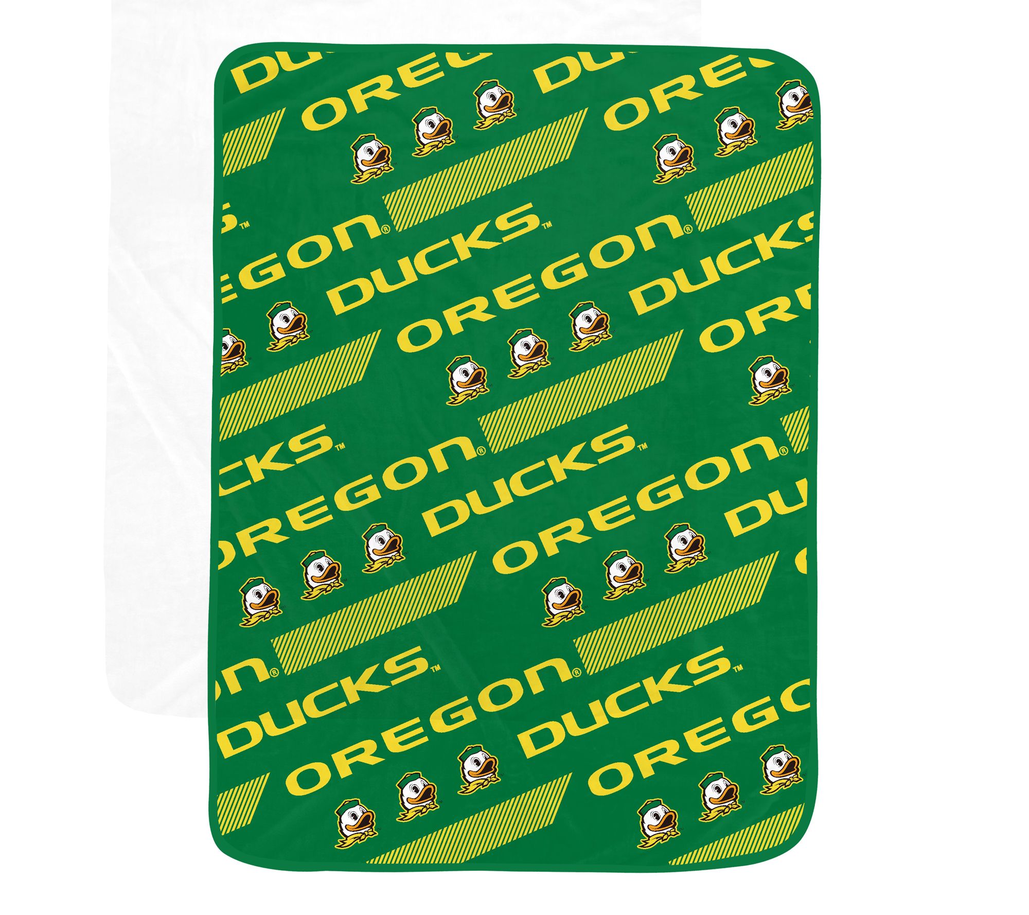 Pegasus Sports NCAA Slanted Half Wordmark Ultra Soft Blanket