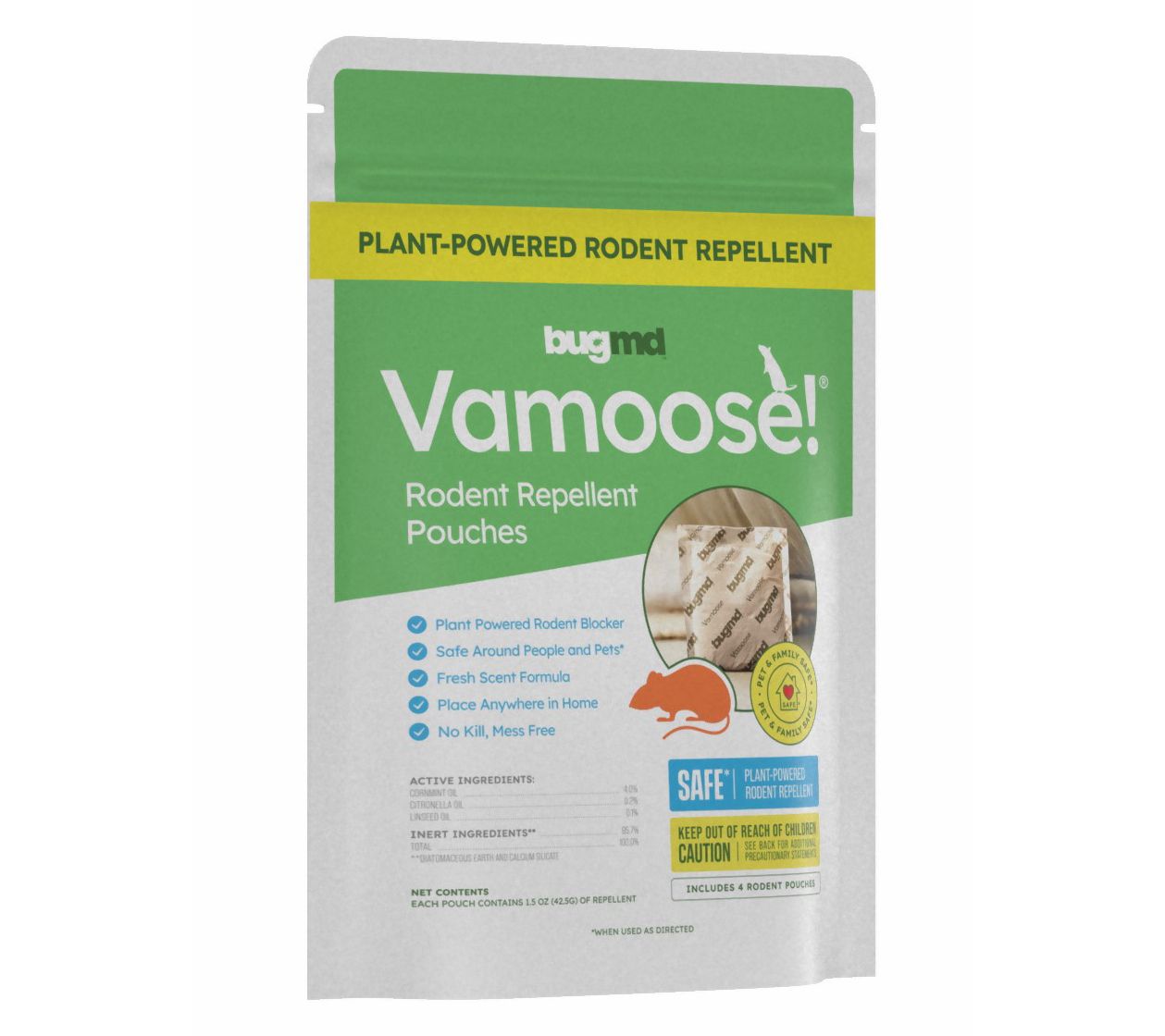BugMD Vamoose Rodent Repellent
