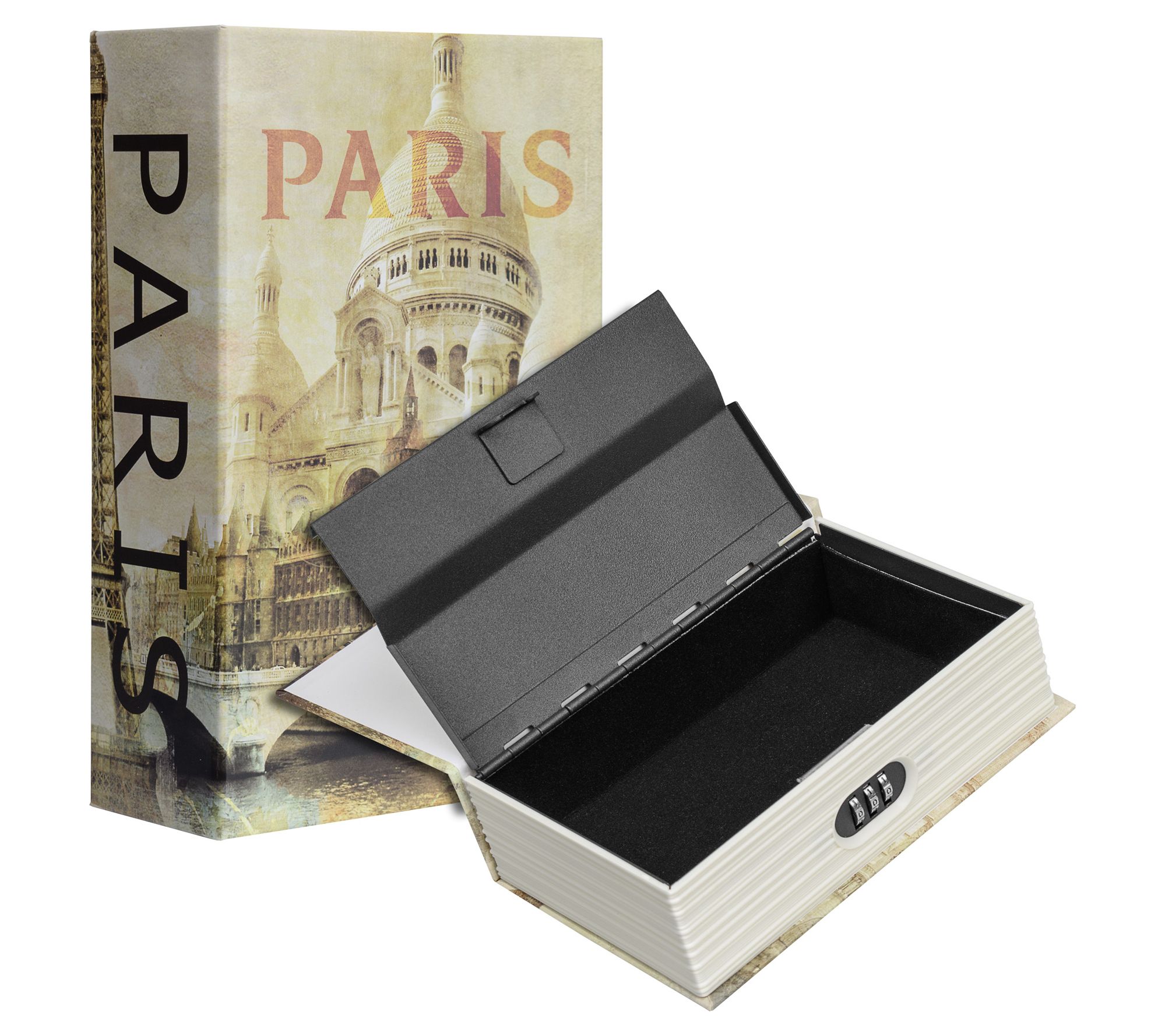 Barska Paris Book Lock Box with Combination Lock