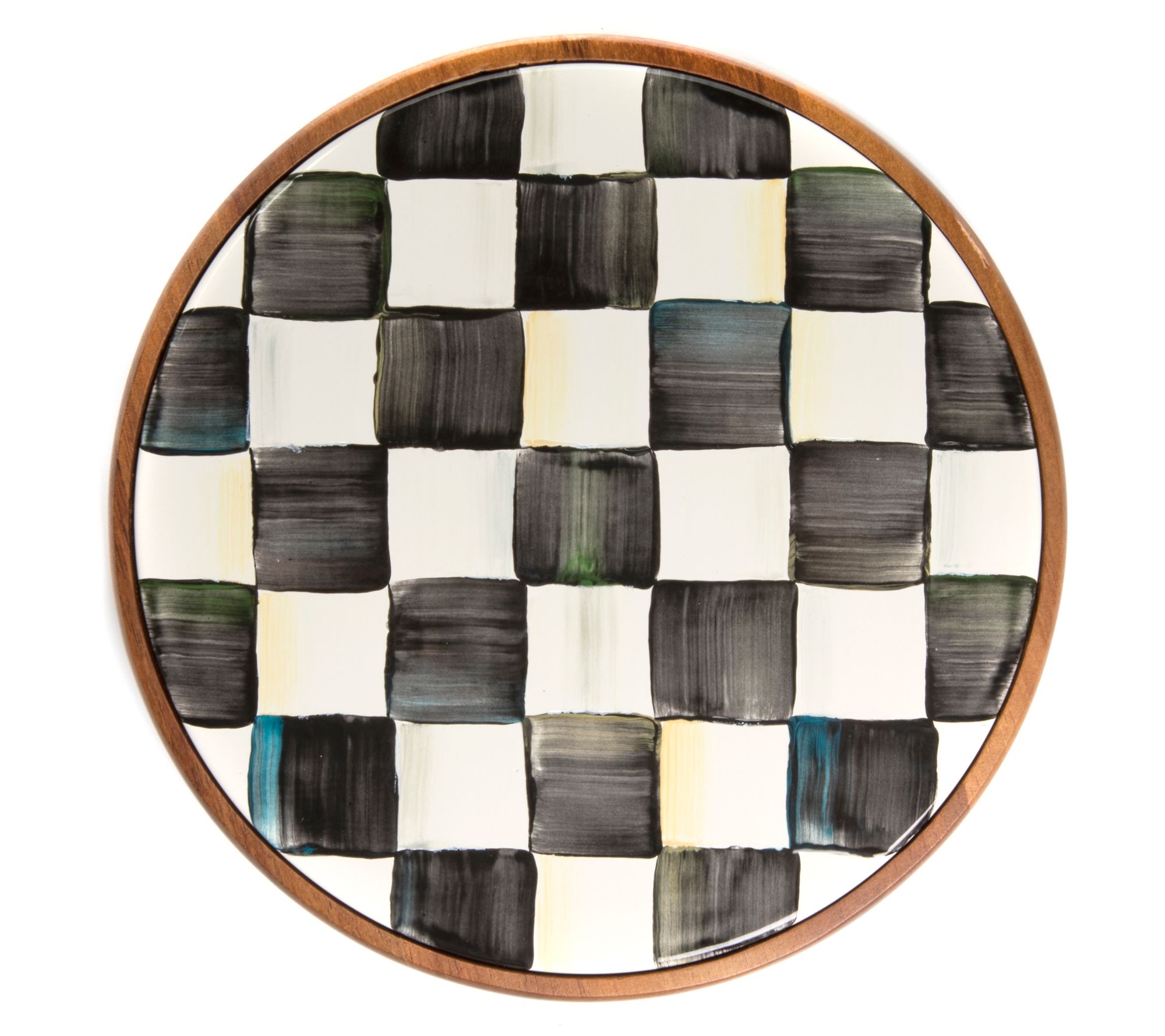 MacKenzie-Childs Check Large Trivet