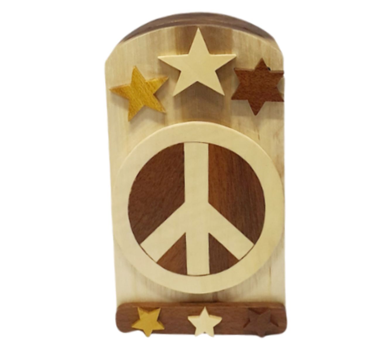 Carver Dan's Peace Sign Puzzle Box