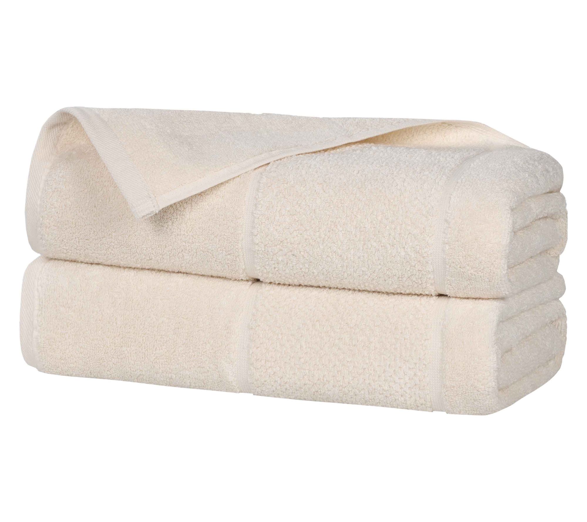 Superior Mile Cotton Blend Solid Bath Sheet Set