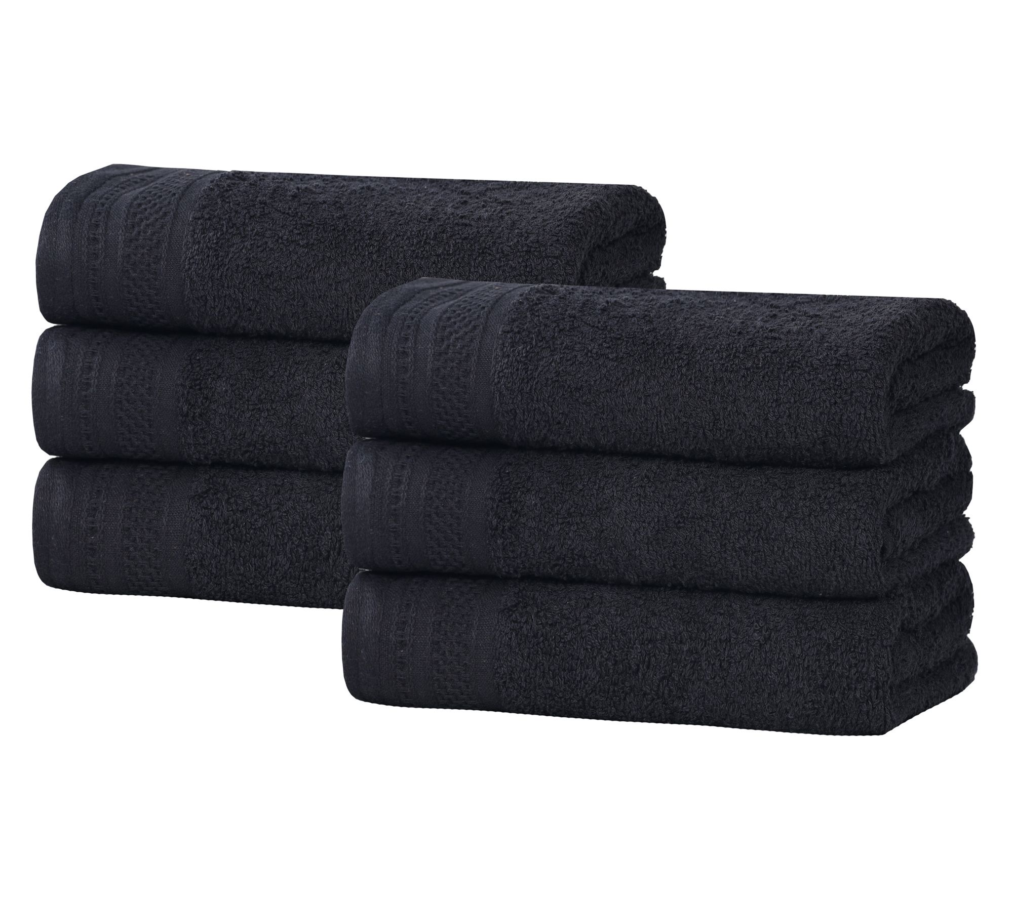 Superior Honeycomb Waffle Border Cotton Hand Towel Set