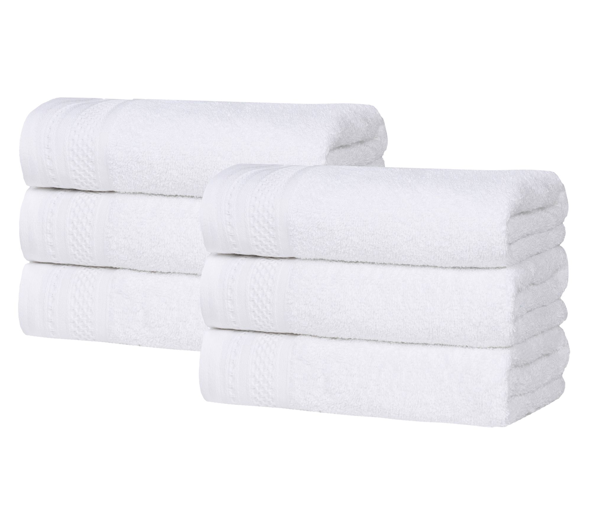 Superior Honeycomb Waffle Border Cotton Hand To wel Set