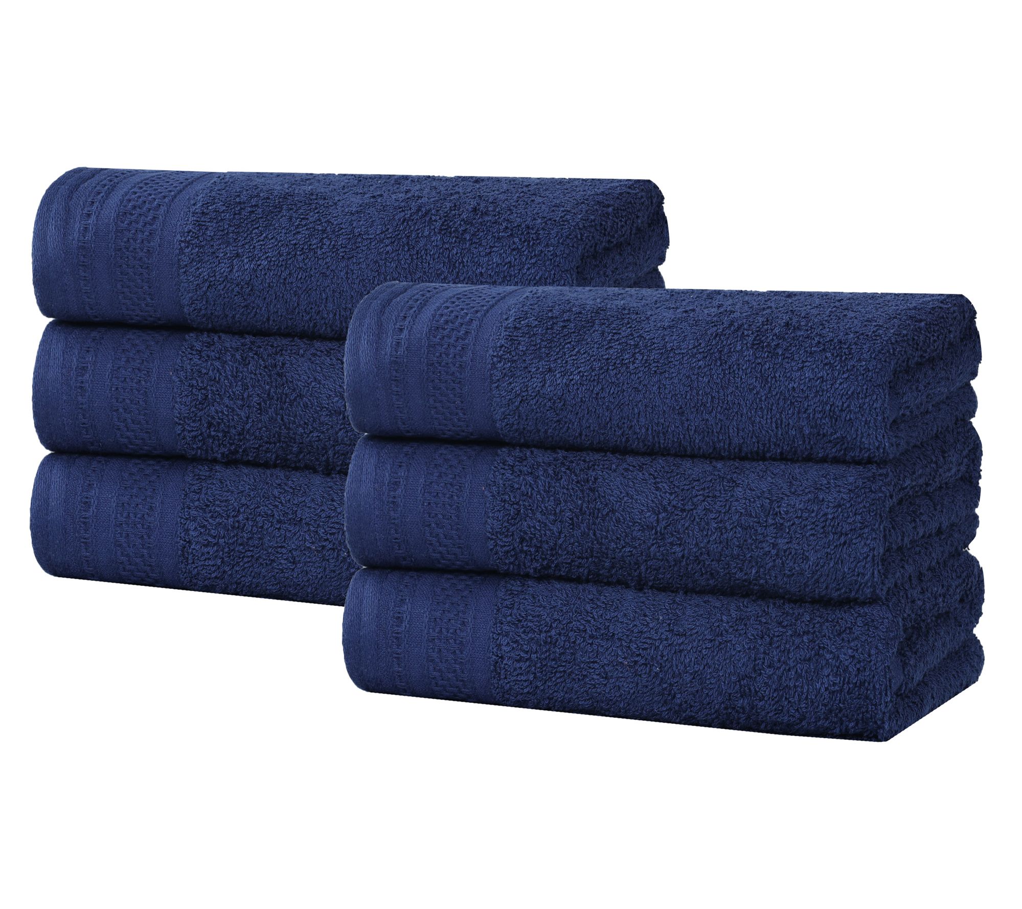 Superior Honeycomb Waffle Border Cotton Hand Towel Set