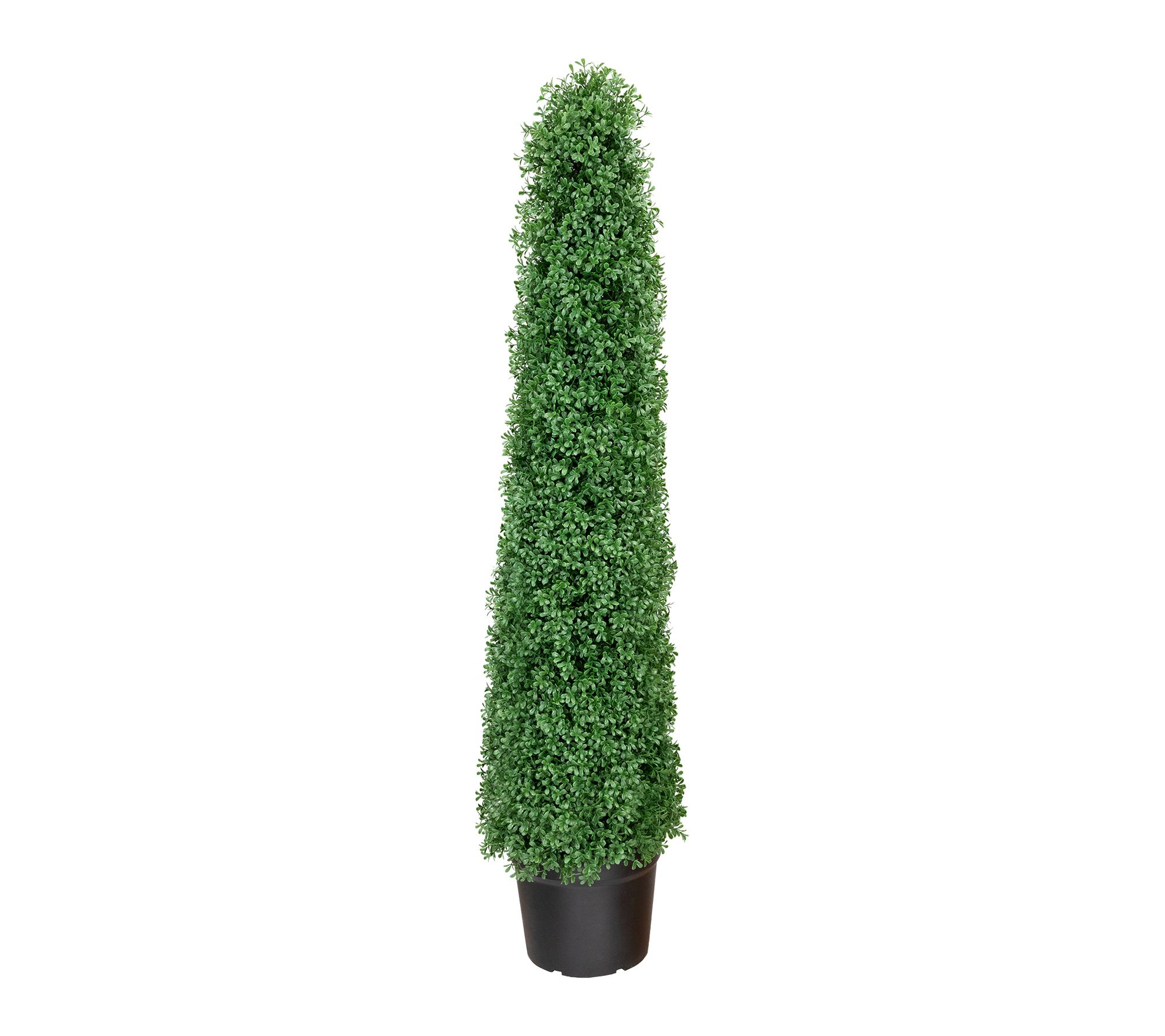 Northlight Boxwood Cone Topiary Artificial Tree in Pot 4'