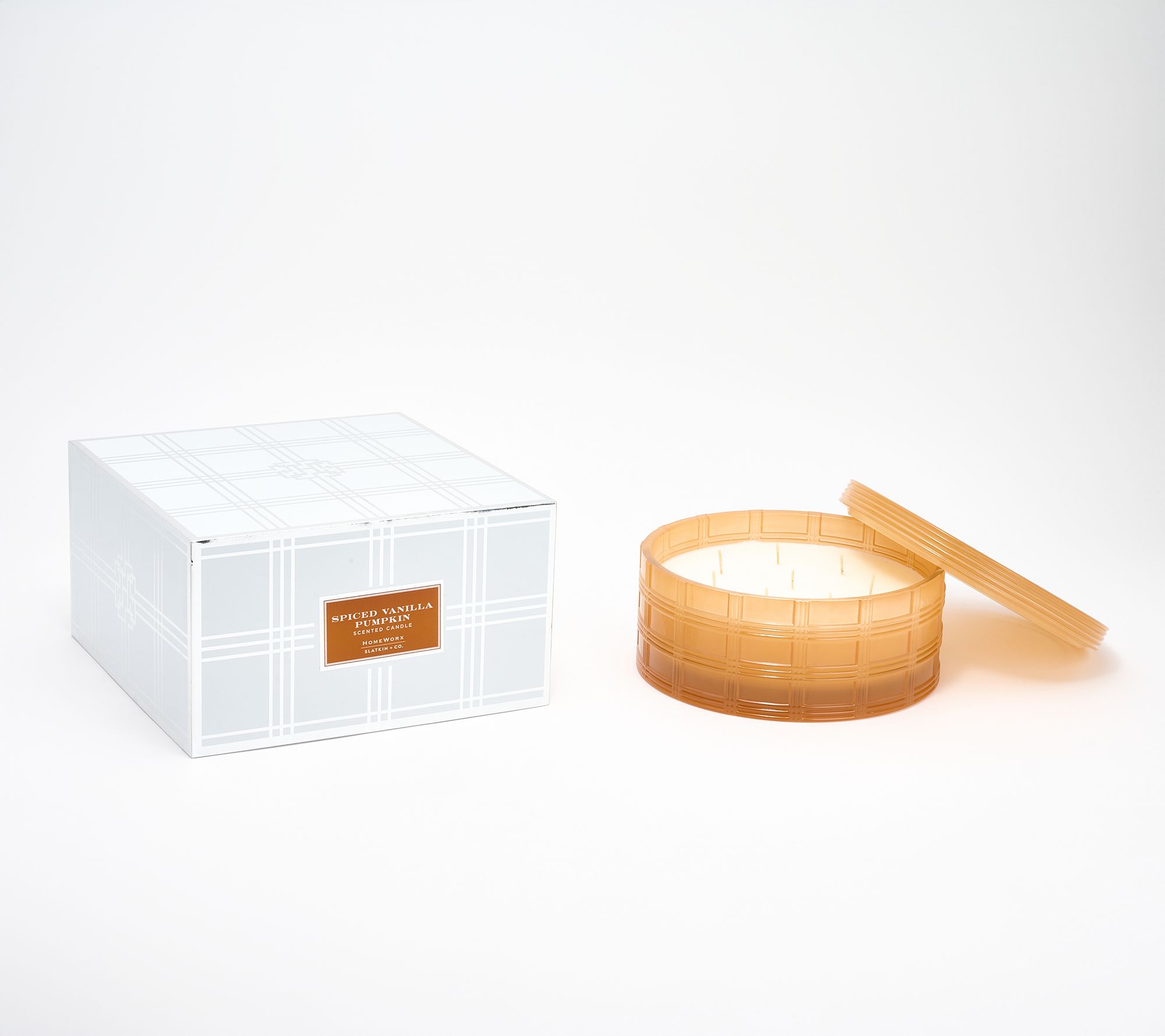 "As Is" HomeWorx by Slatkin + Co. 50oz Candle Spiced Vanilla