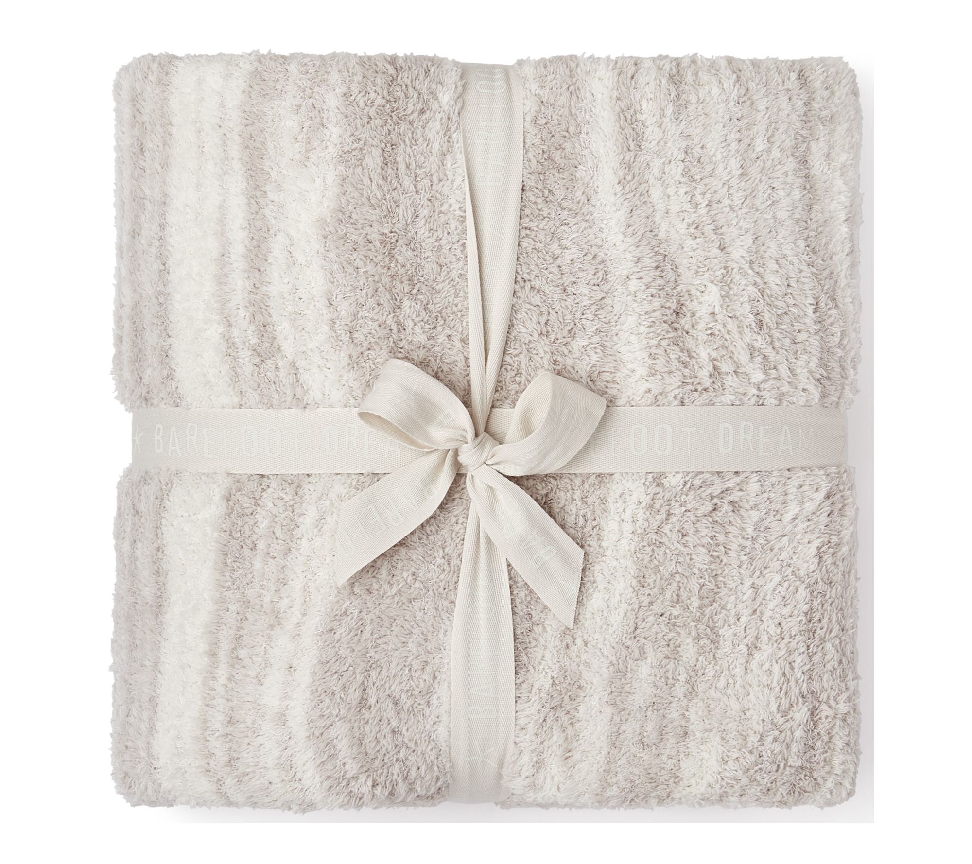 Barefoot Dreams CozyChic Space Dye Border Throw