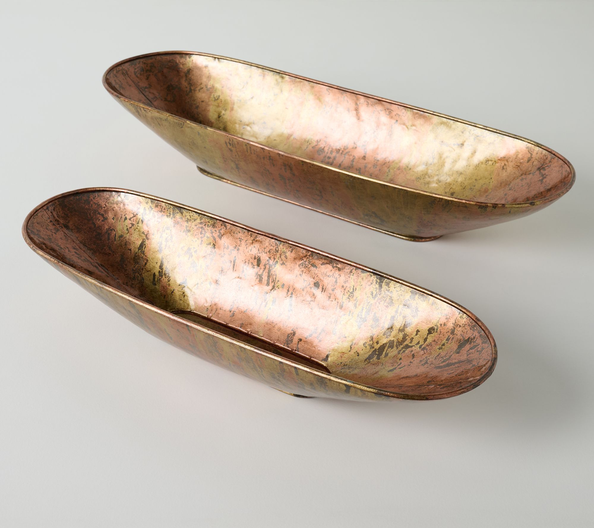 Home Reflections Set of 2 Iron Trays