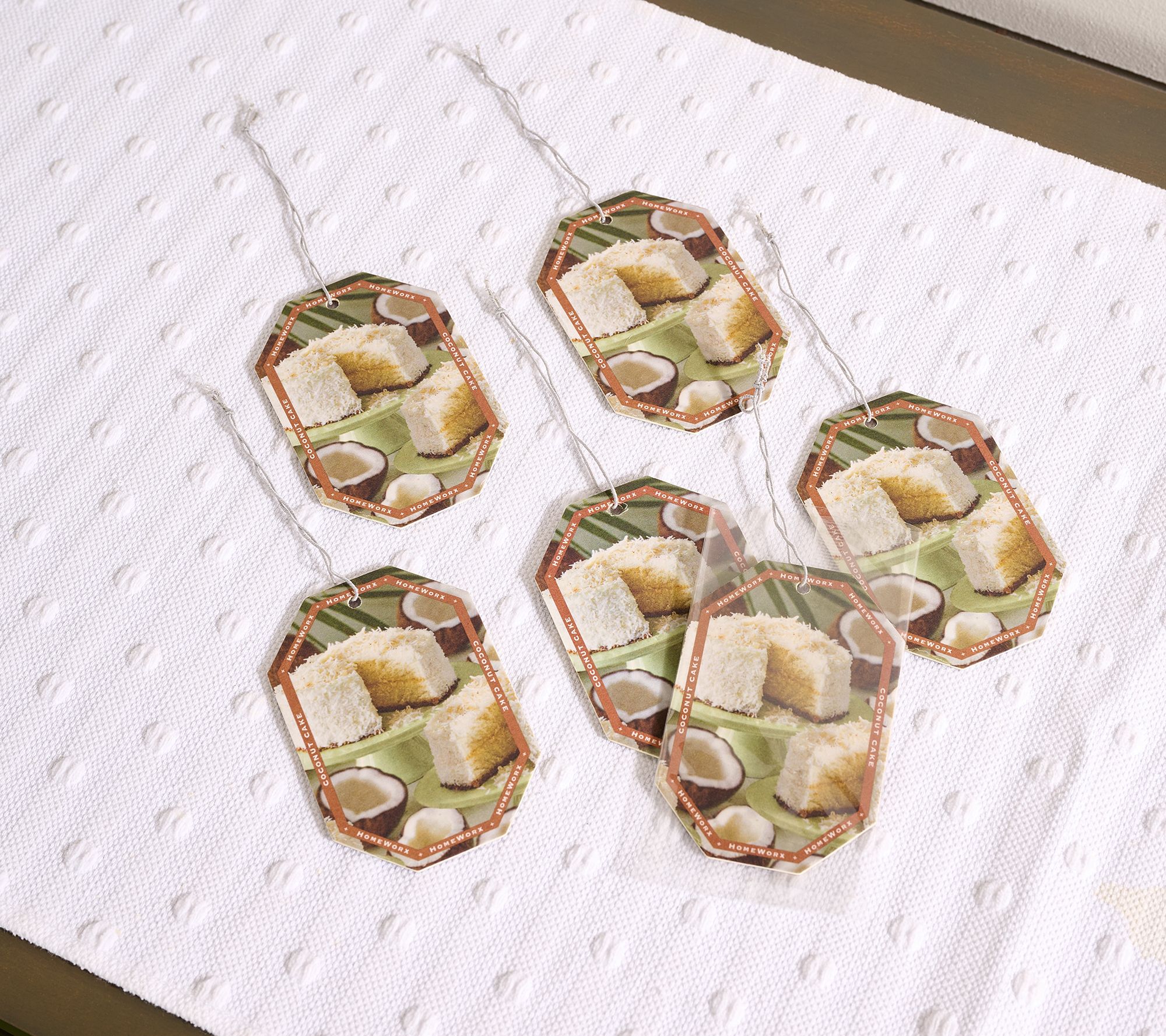 "As Is"HomeWorx by Slatkin + Co S/6 Core Classic Auto Hangers