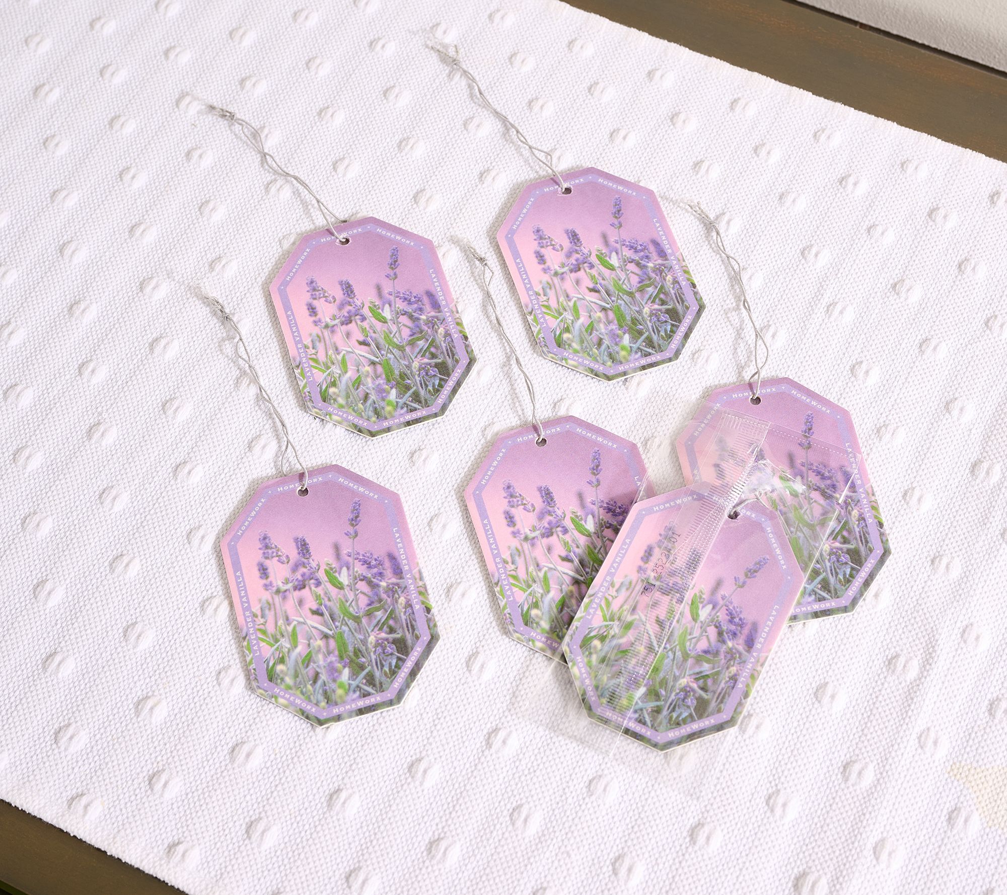 "As Is"HomeWorx by Slatkin + Co S/6 Core Classic Auto Hangers