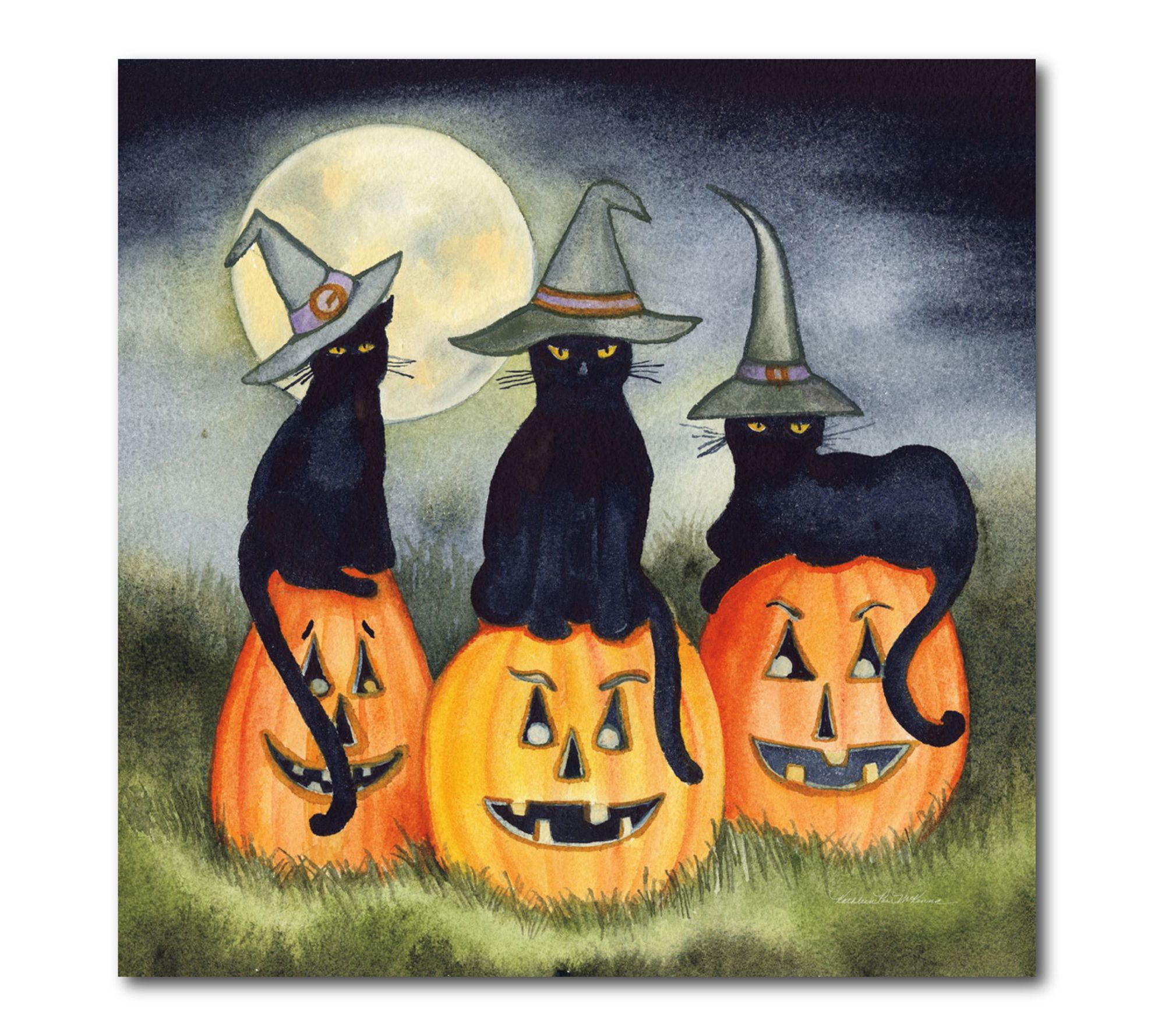 Courtside Market Haunting Halloween Canvas
