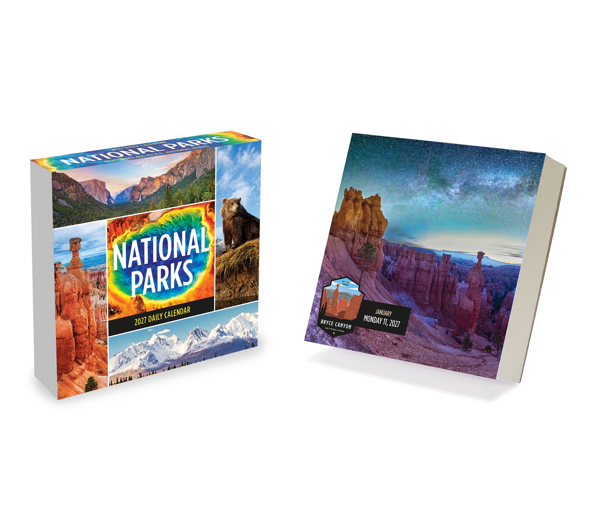 2027 365 National Parks Daily Desktop Calendar