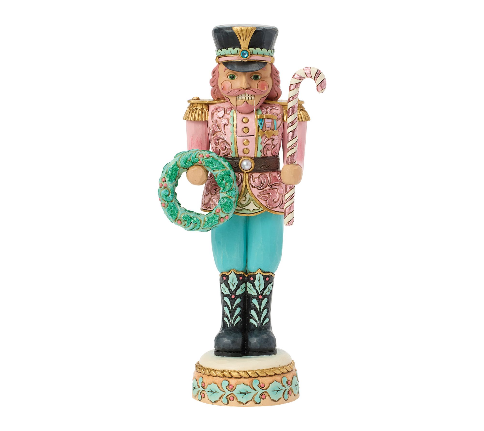 Jim Shore Heartwood Creek Toy Soldier Nutcracker Pastel Fig