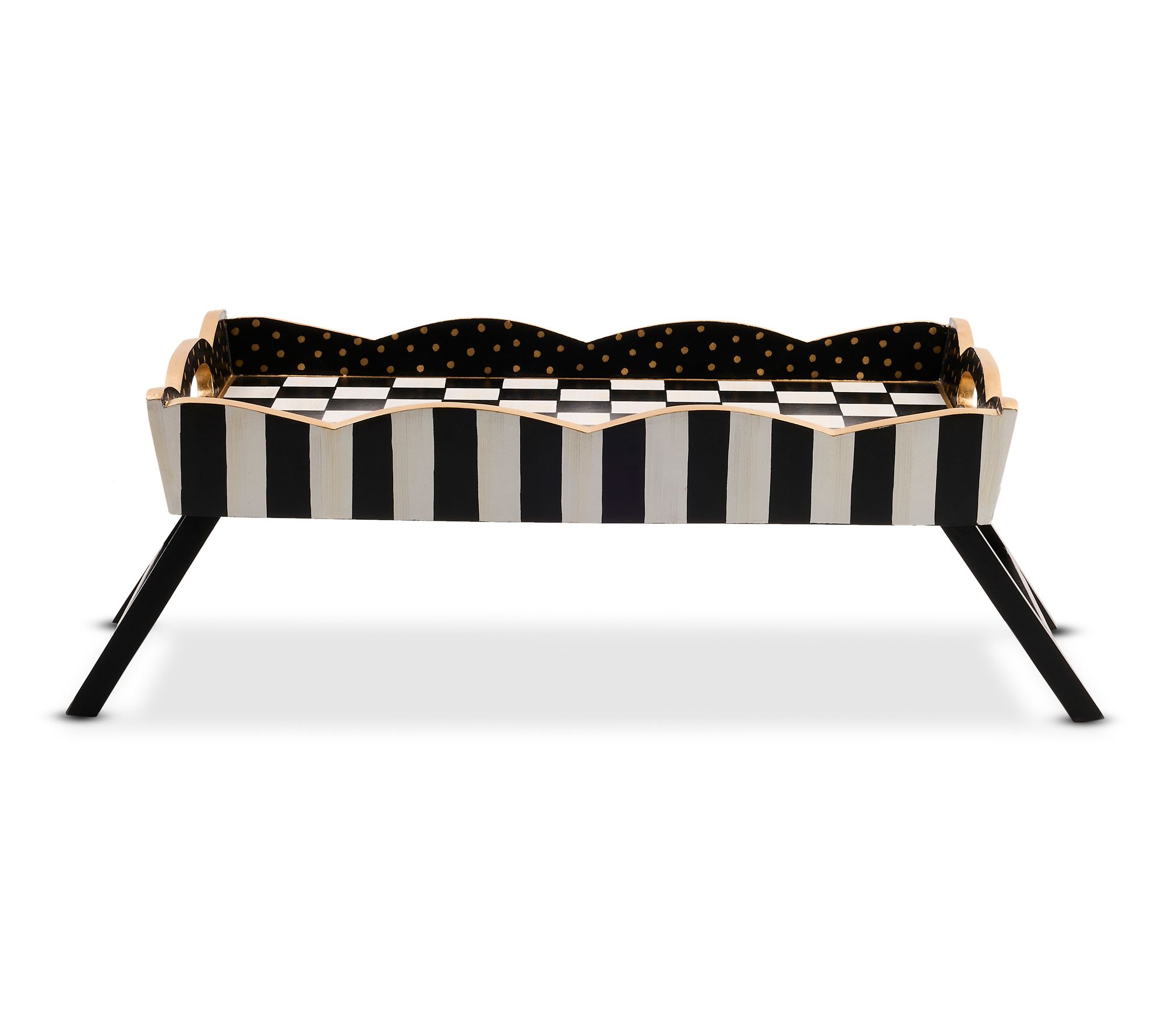 MacKenzie -Childs Courtly Check Breakfast Tray
