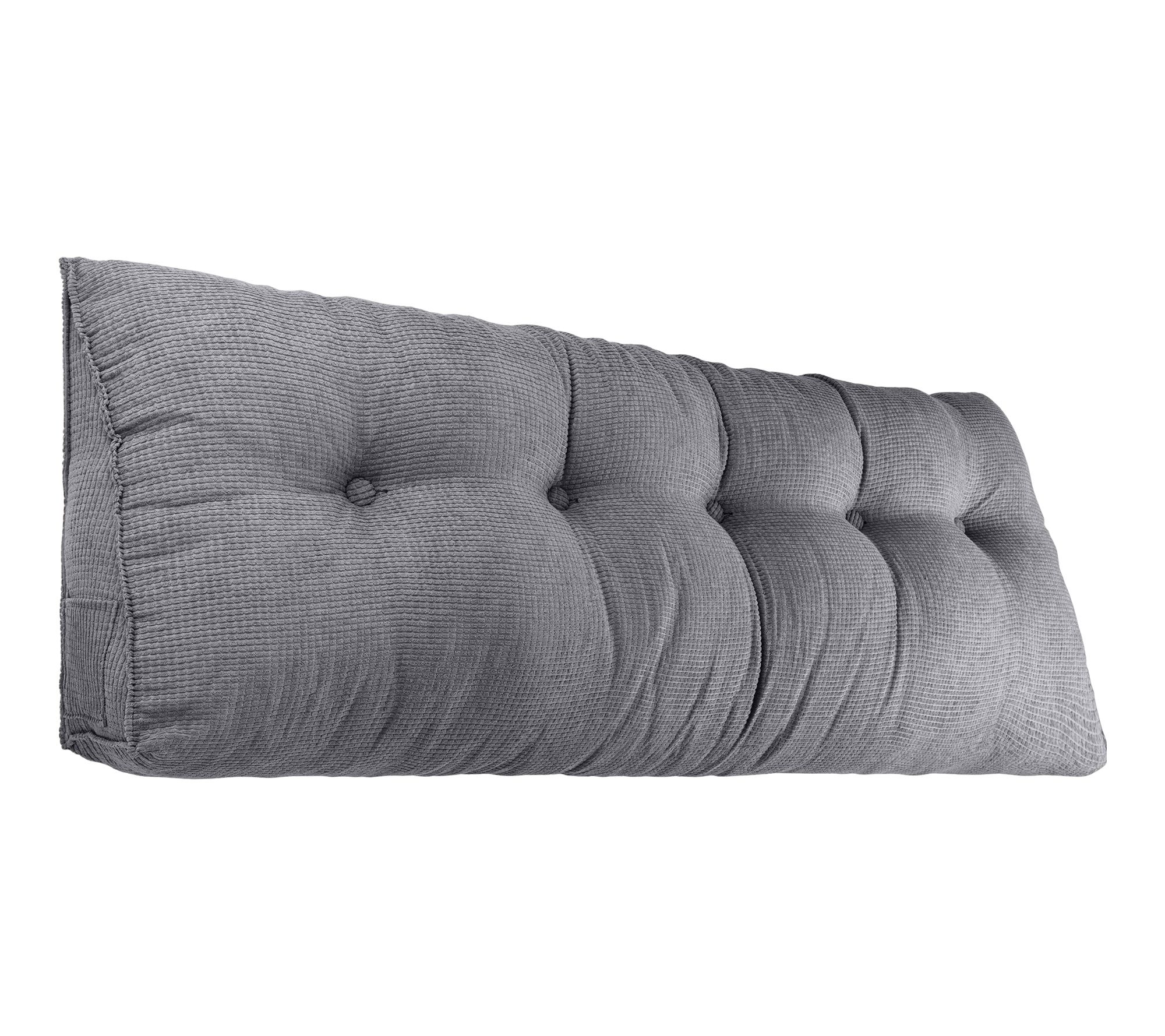 Lavish Home Triangle Queen Wedge Pillow Headboard