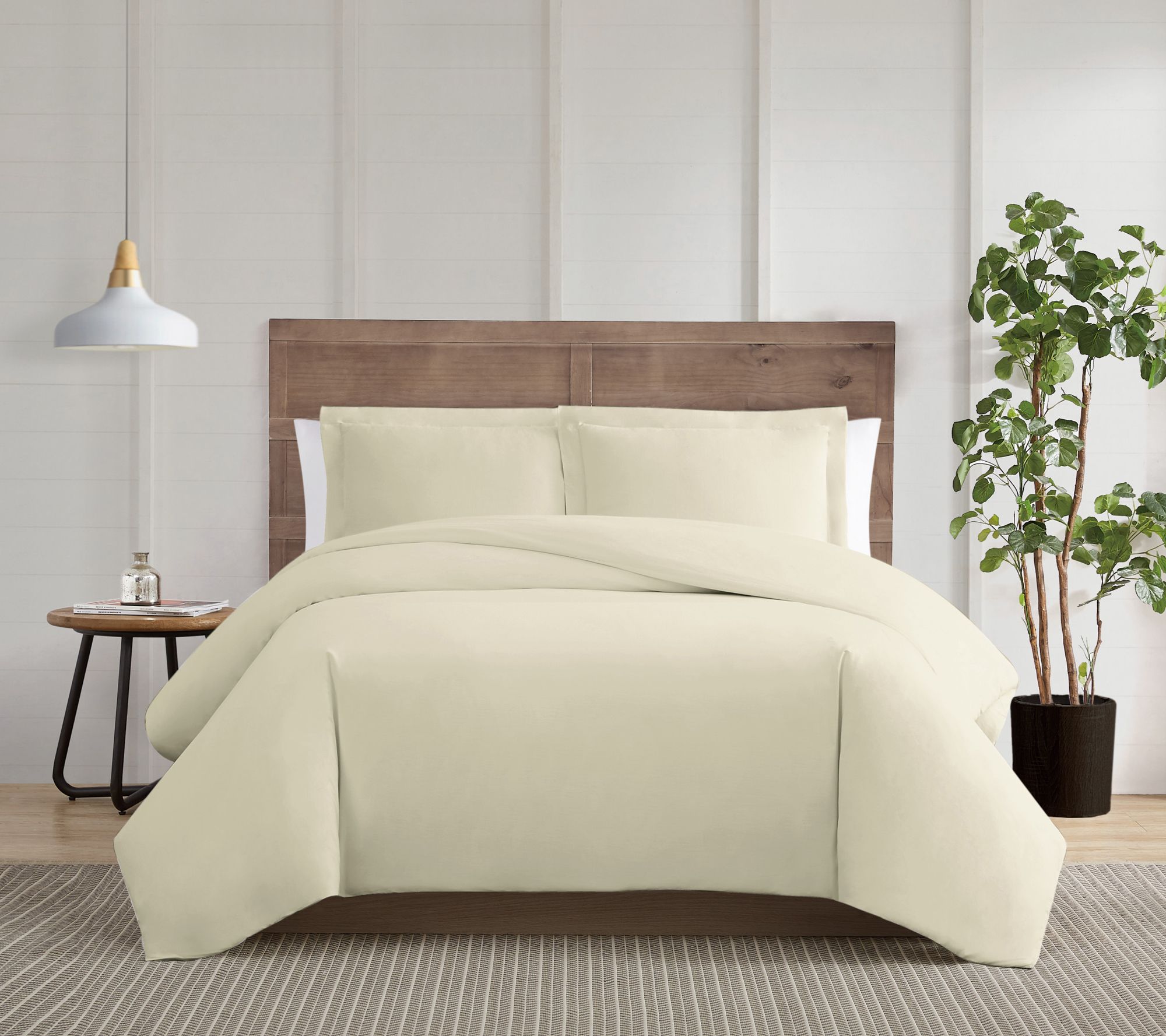 Truly Calm Silver Cool 2-Piece Twin/Twin XL Duv et Cover Set