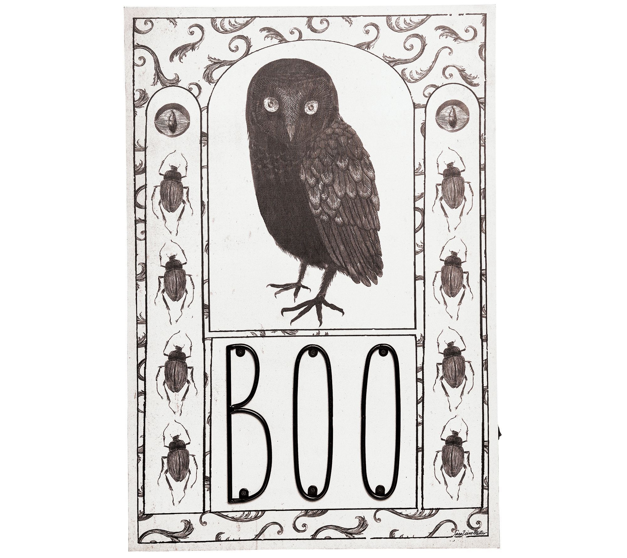 Gallerie II Boo Owl LED Wall Art