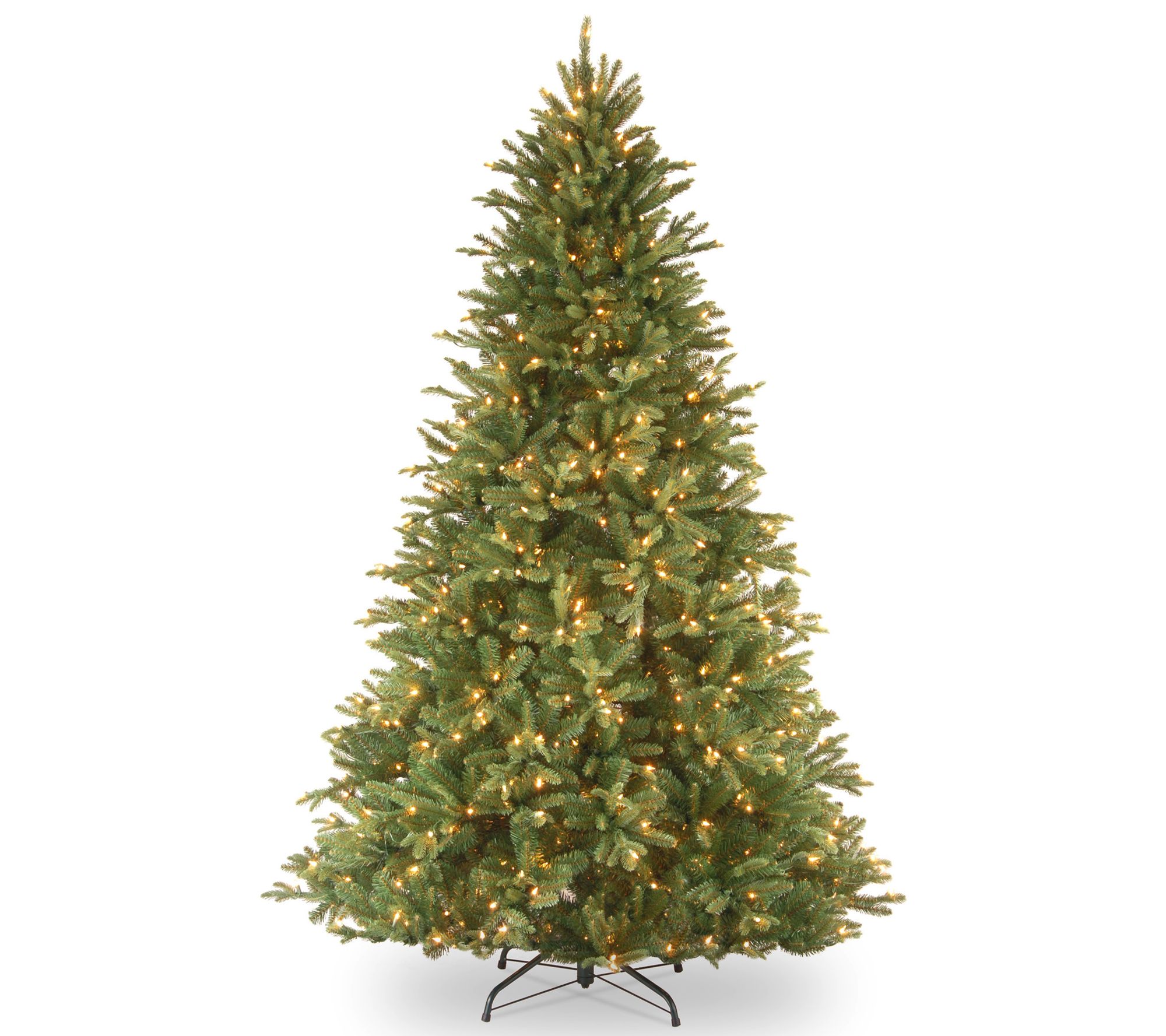 National Tree 7.5' PowerConnect Fir Tree with D ual LED