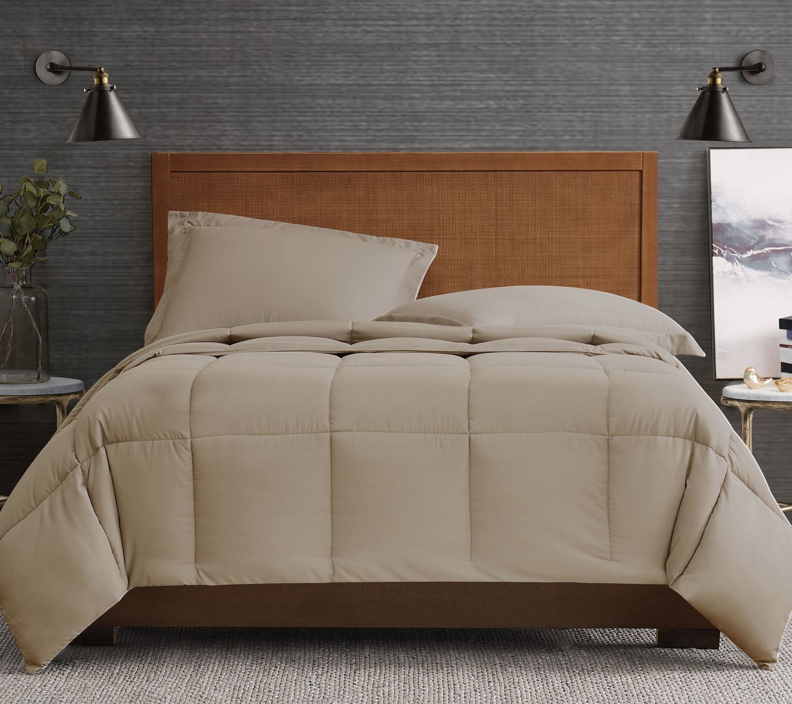 London Fog Garment Wash Full/Queen 3-Piece Comforter Set