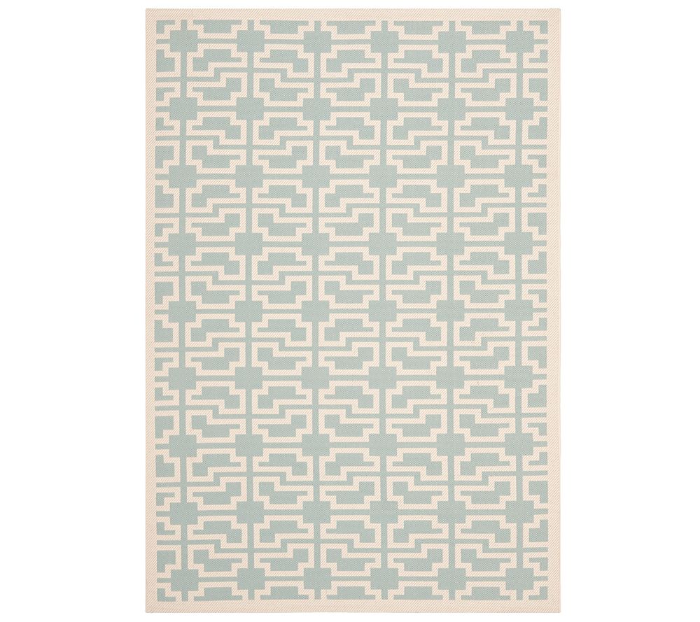 Safavieh 4' x 5'7" Abstract Indoor/Outdoor Rug