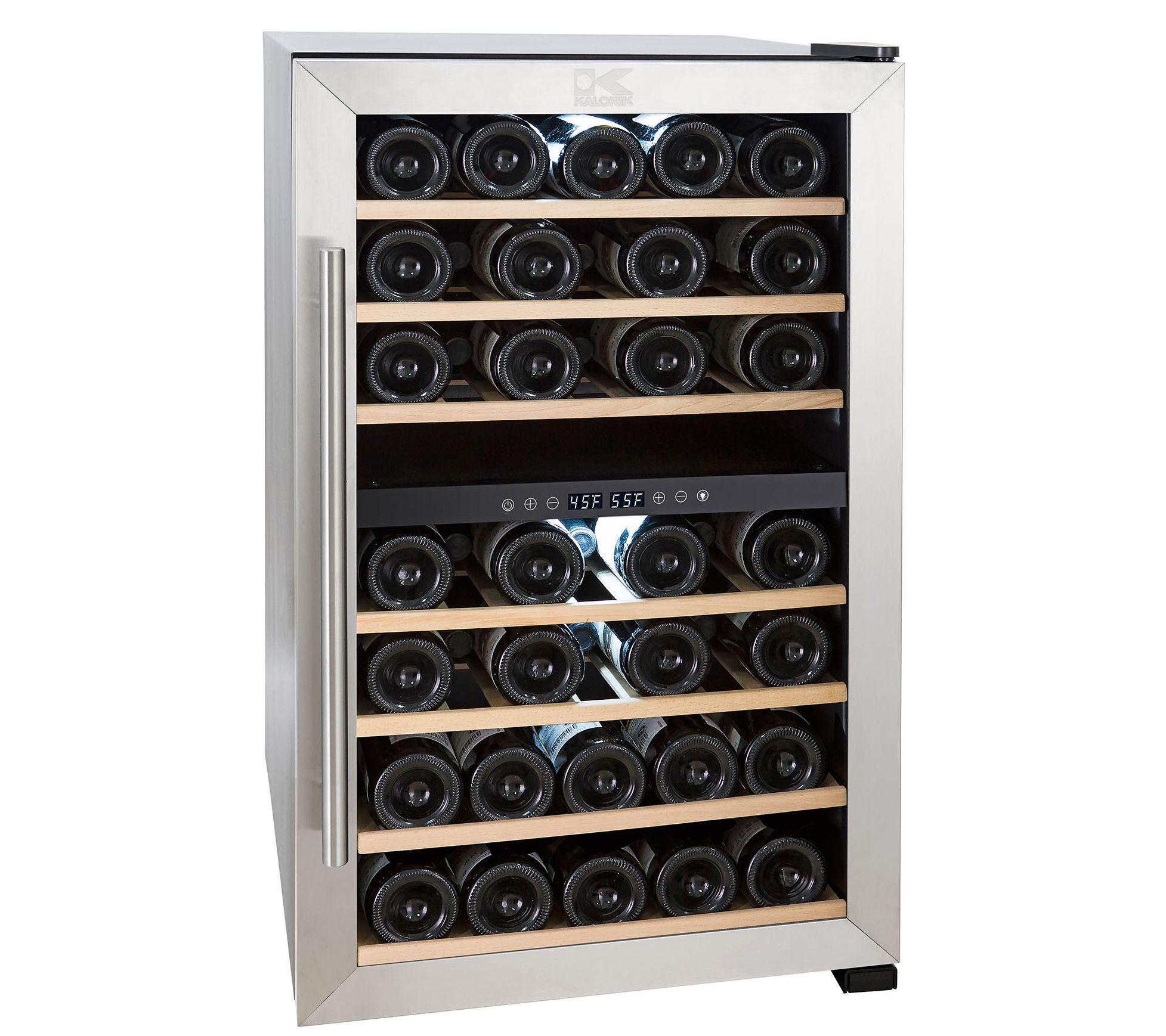 Kalorik 43Bottle DualZone Wine Cooler