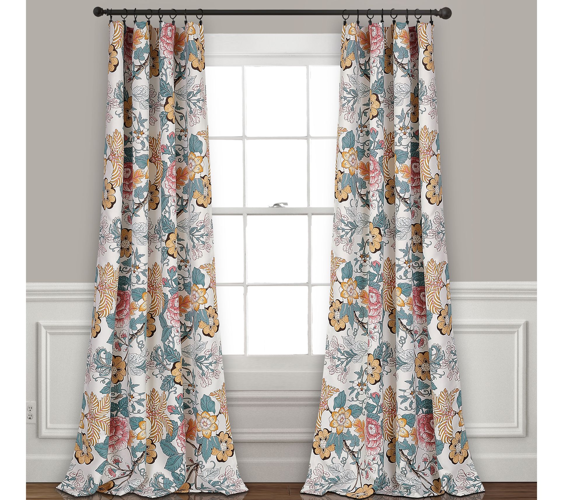 Sydney Room 108" x 52" Darkening Window Panelsby Lush Decor