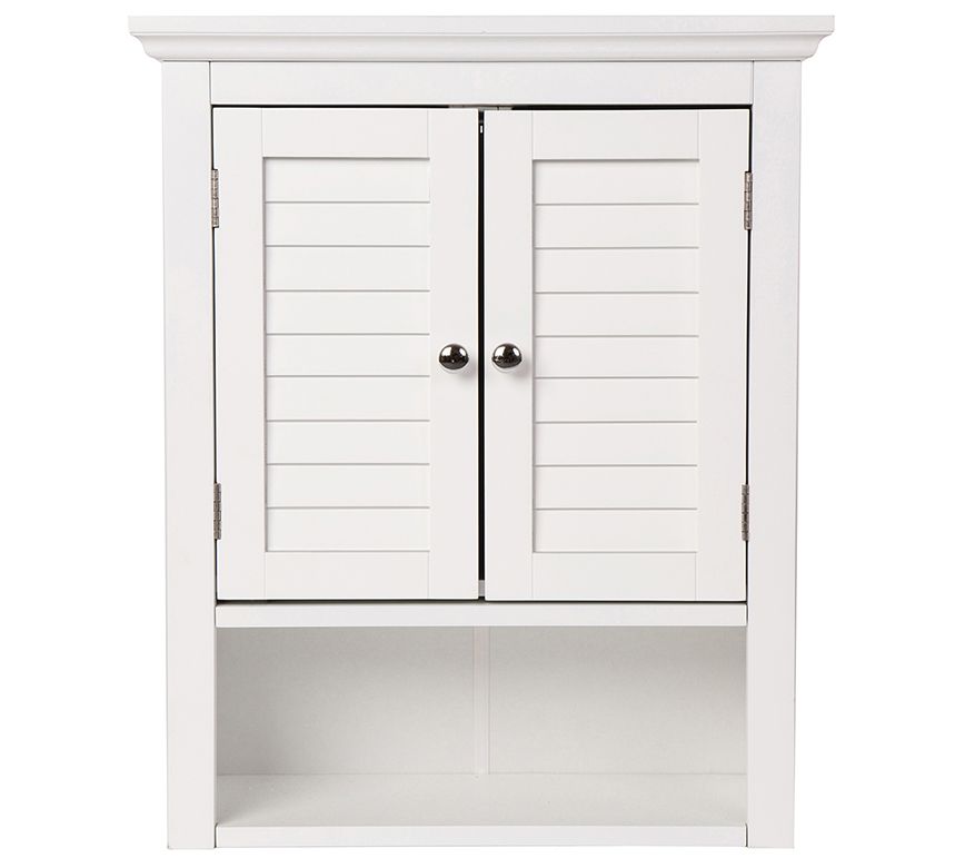 Glitzhome Modern Wooden Wall Mounted Storage W/Shelves