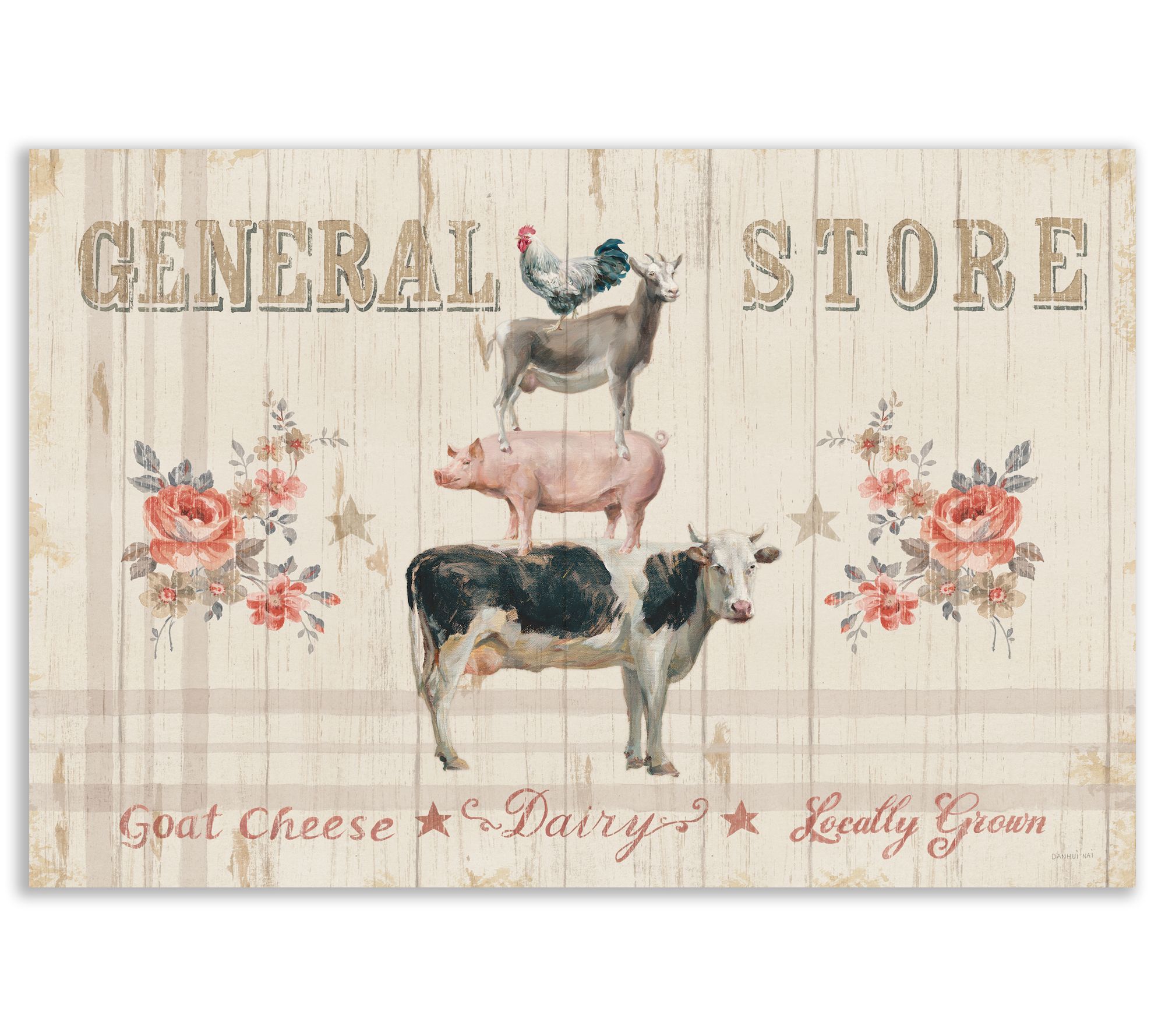 Courtside Market General Store 16" x 20" CanvasWall Art