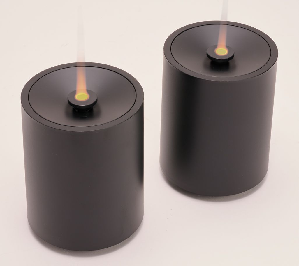 "As Is" Illure Rechargable Set of 2 Vapor JetFlame