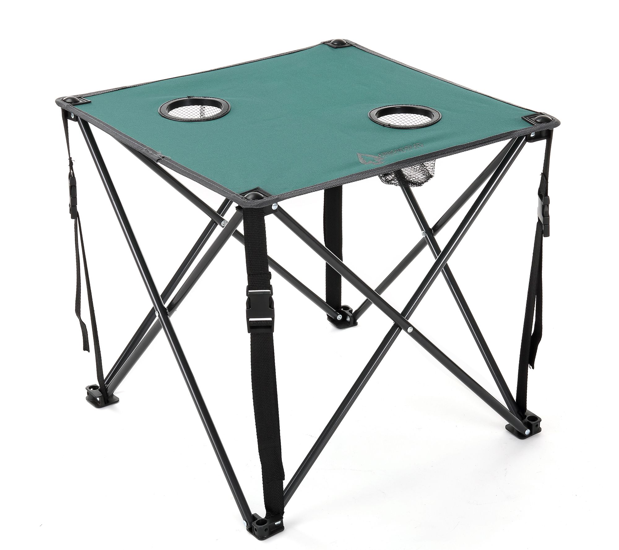 Arrowhead by Compass Home 26" Folding Table with Cup Holders