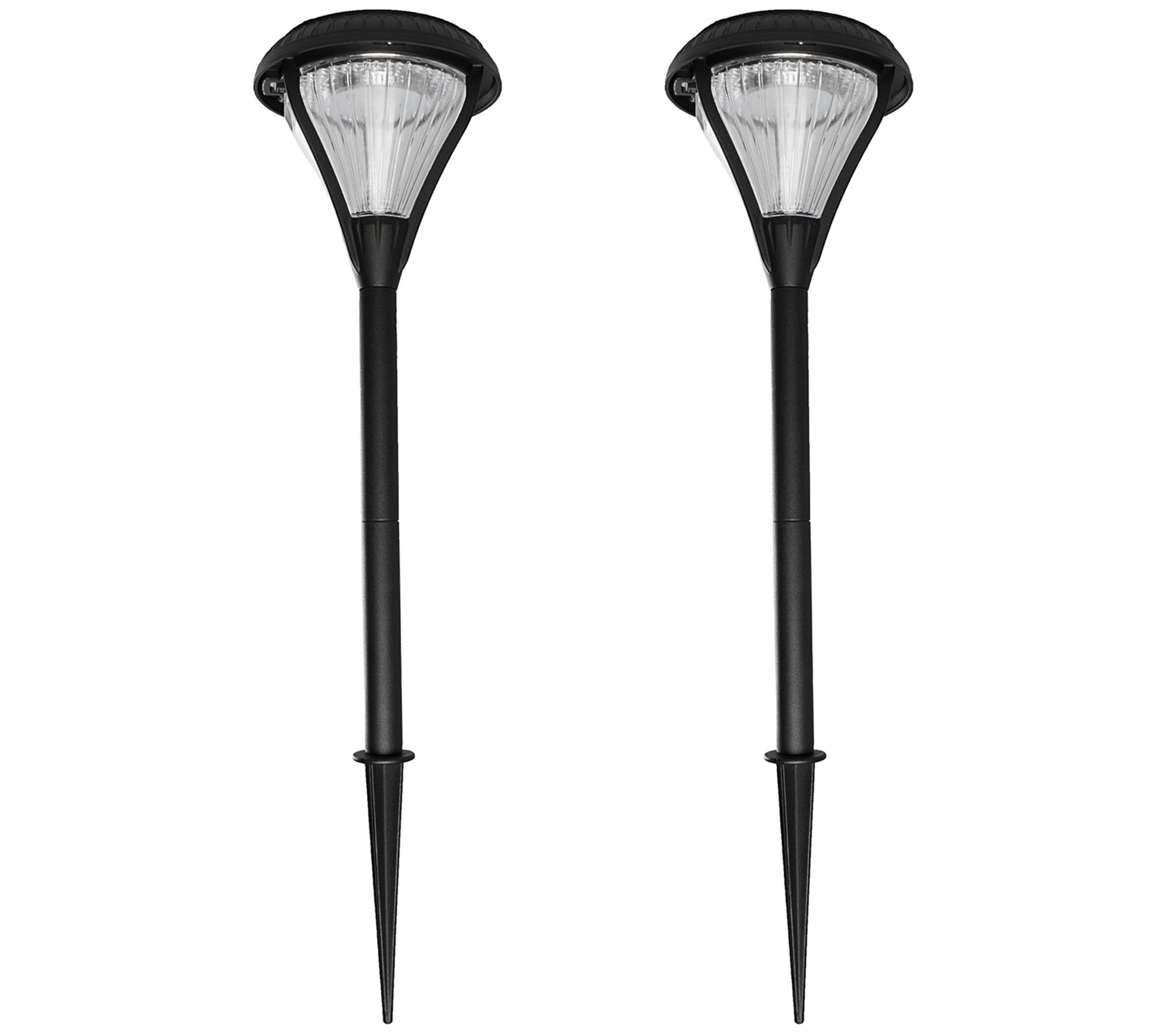 GamaSonic Set o f 2 Premier Gar den Dual Stake Lights