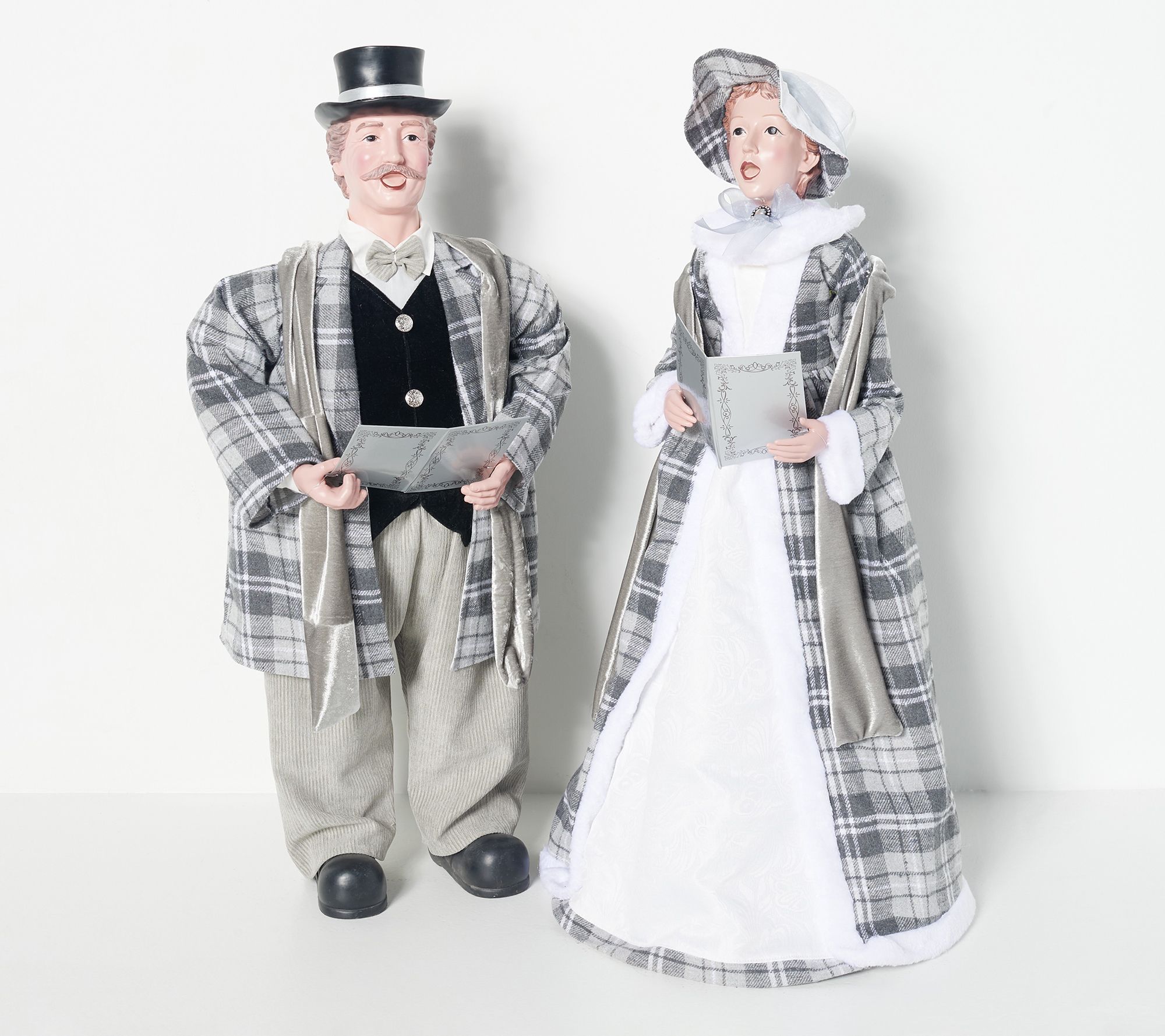 2-Piece 35" Adult Dickens Carolers by Valerie
