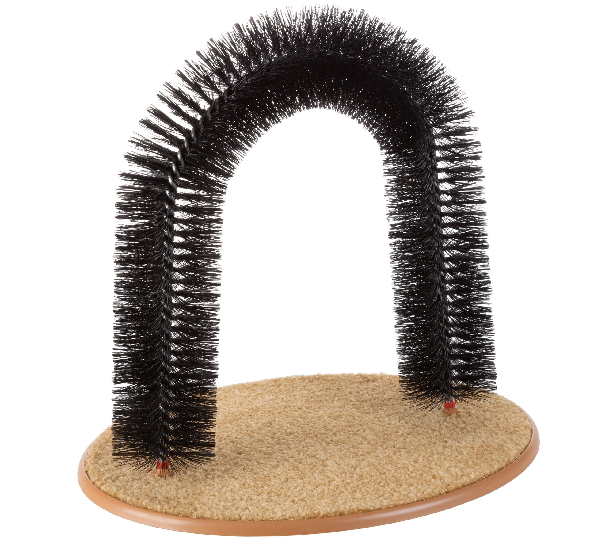 Petmaker Cat Se lf-Groomer Bris tle Ring Brush Cat Arch