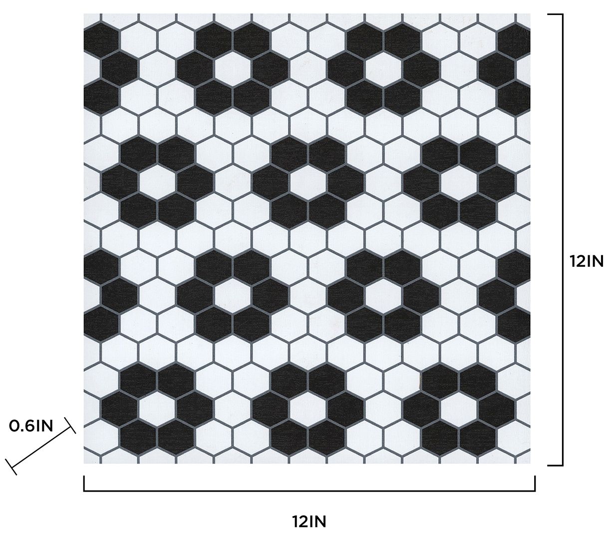 FloorPops Biscotto Peel and Stick Floor Tiles