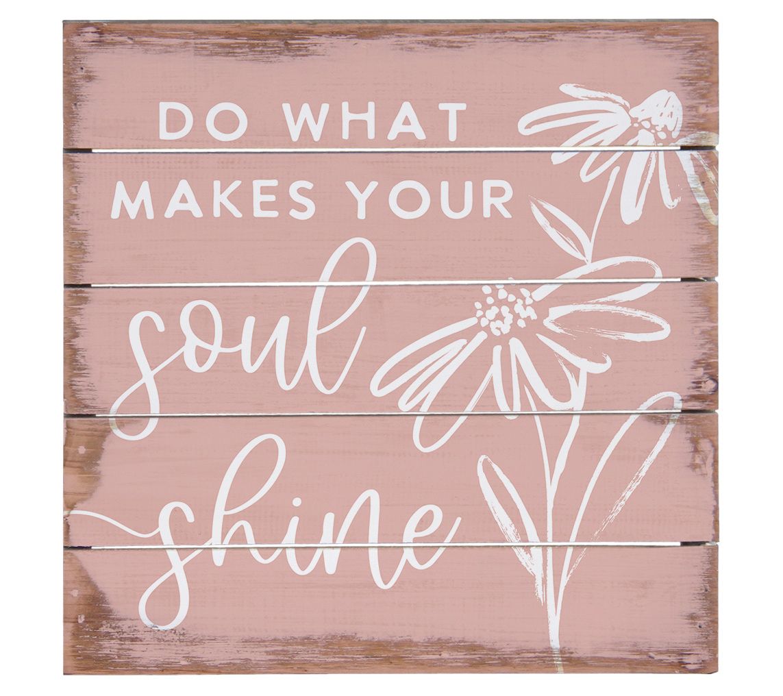 Sincere Surroundings 8" Soul Shine Pink PalletPetite