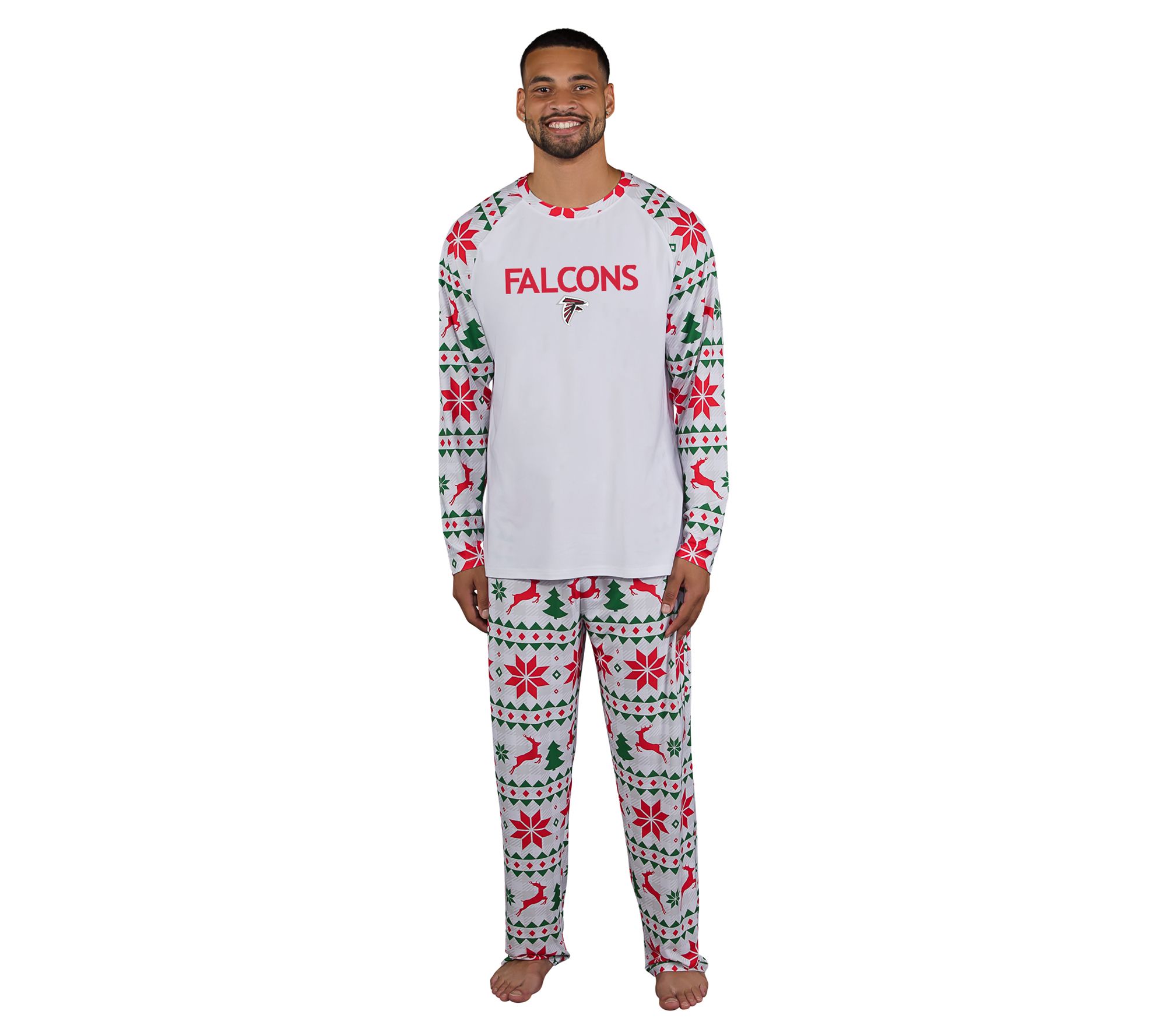 Concepts Sport NFL Holiday Tidings Men's Top an d Pant Set