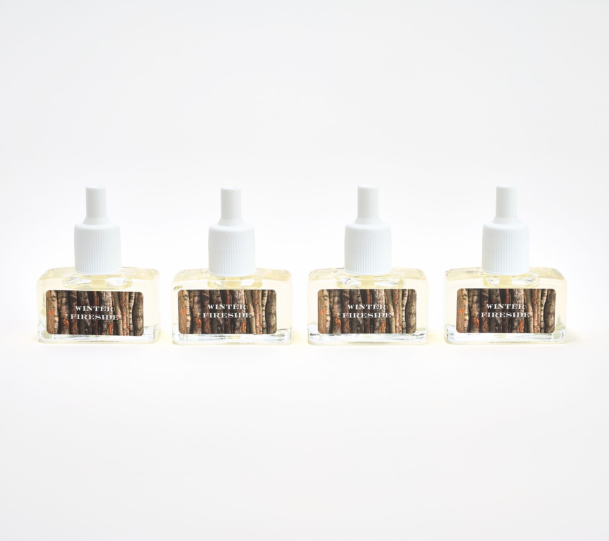 HomeWorx by Slatkin + Co. S/4 Winter Fireside Diffuser Oils