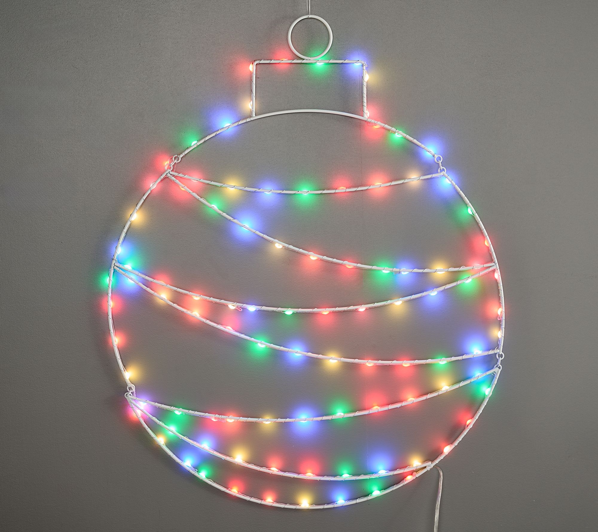 "As Is" Bethlehem Lights 24" Ornament w/ Clr Prism Tech