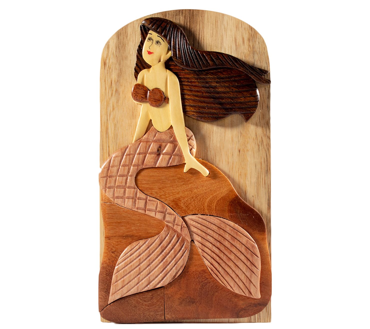 Carver Dan's Mermaid Puzzle Box