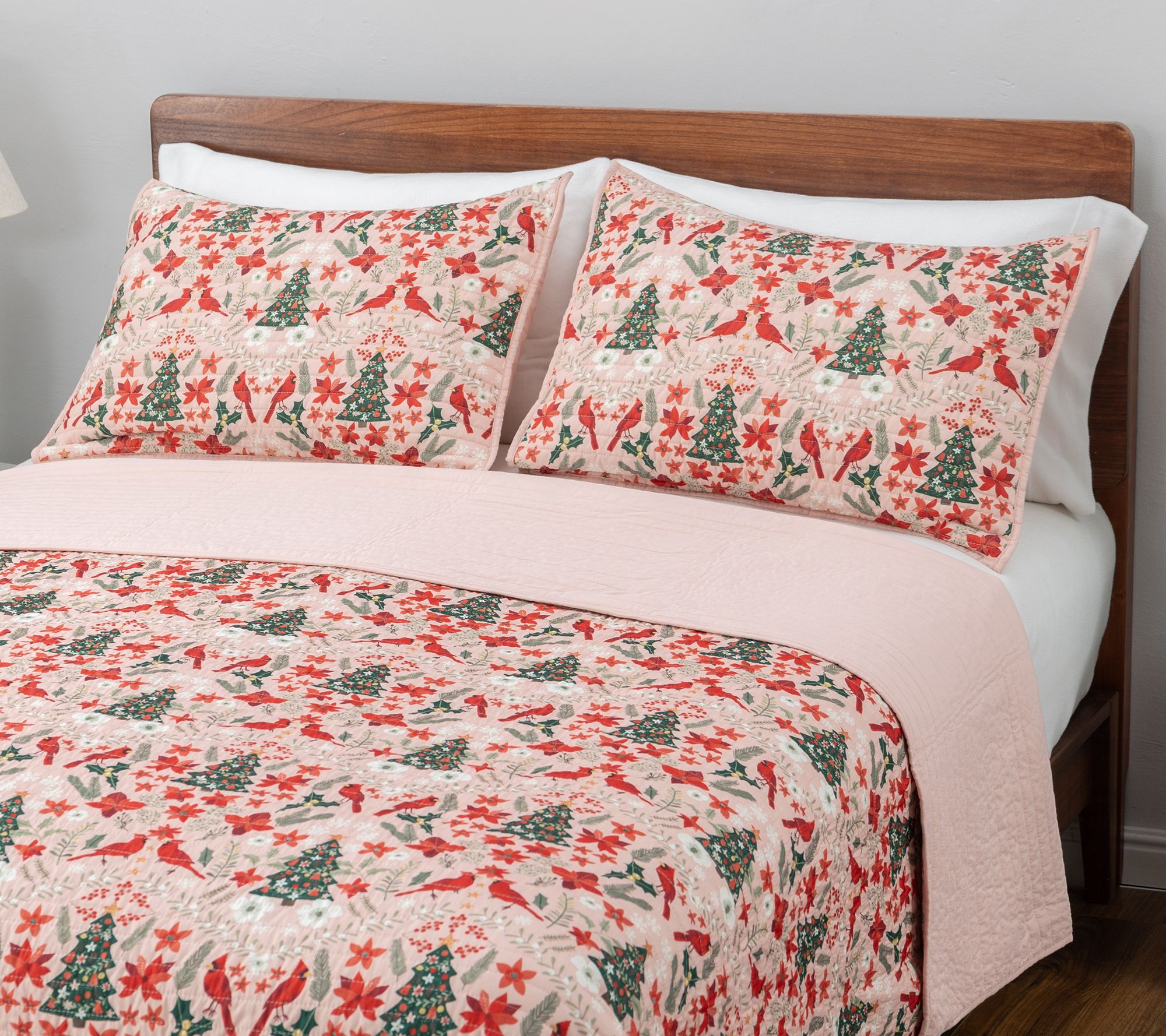 "As Is" Berkshire Artist Series Coverlet & Sham Set - King