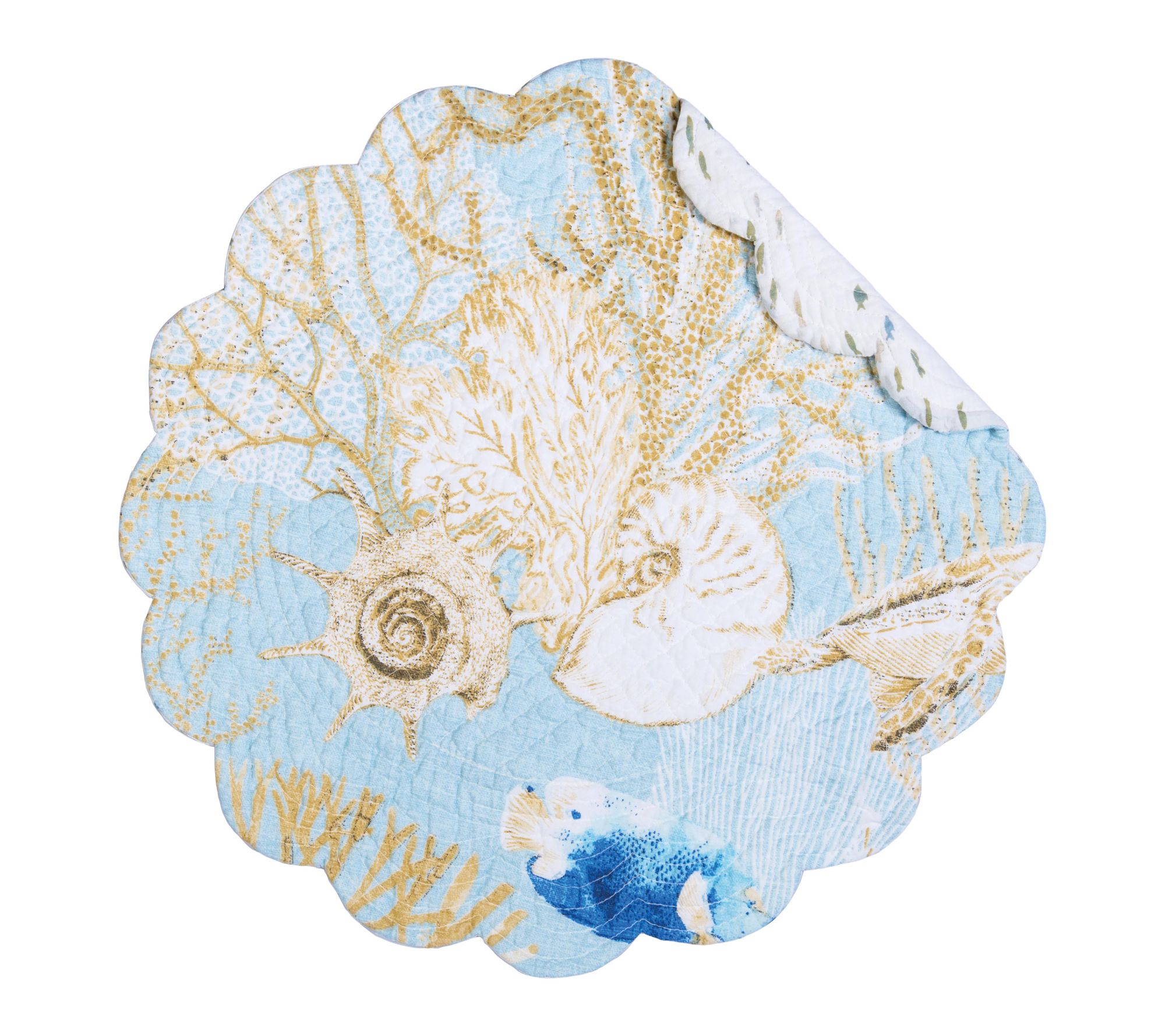 Belmont Reef Round Placemat Set of 6 by Valerie