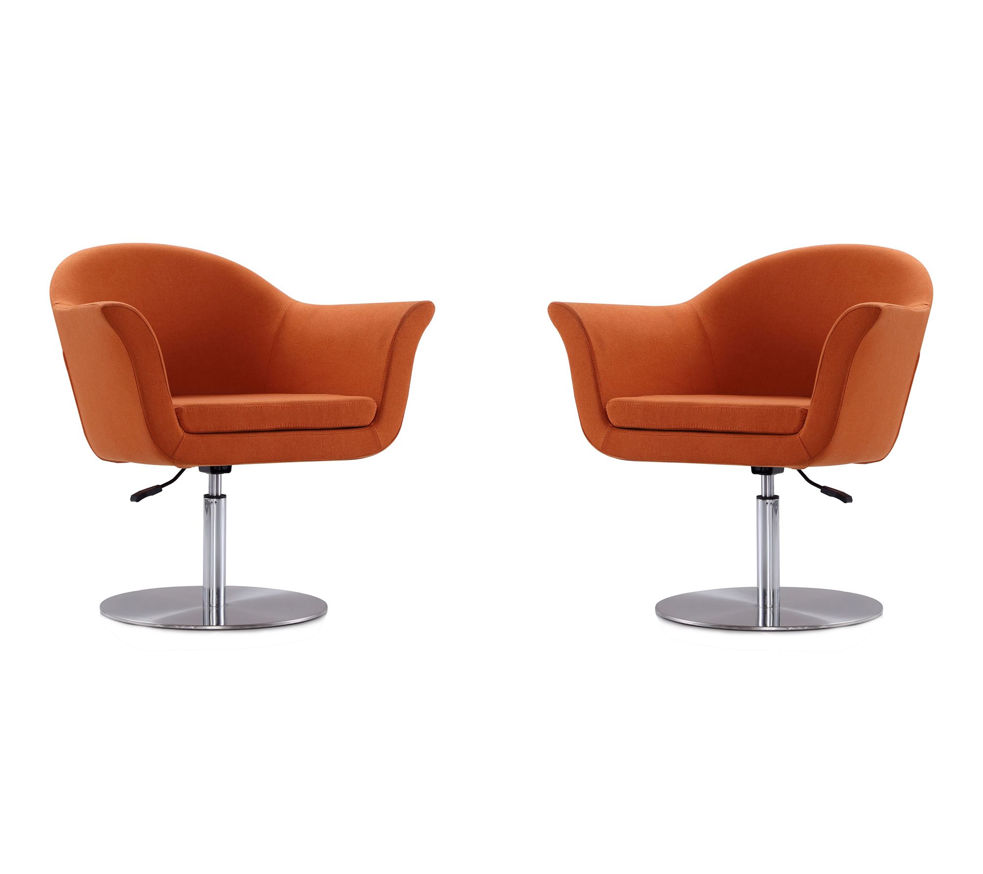 Manhattan Comfort Voyager Woven Blend Lounge Chair - Set of 2